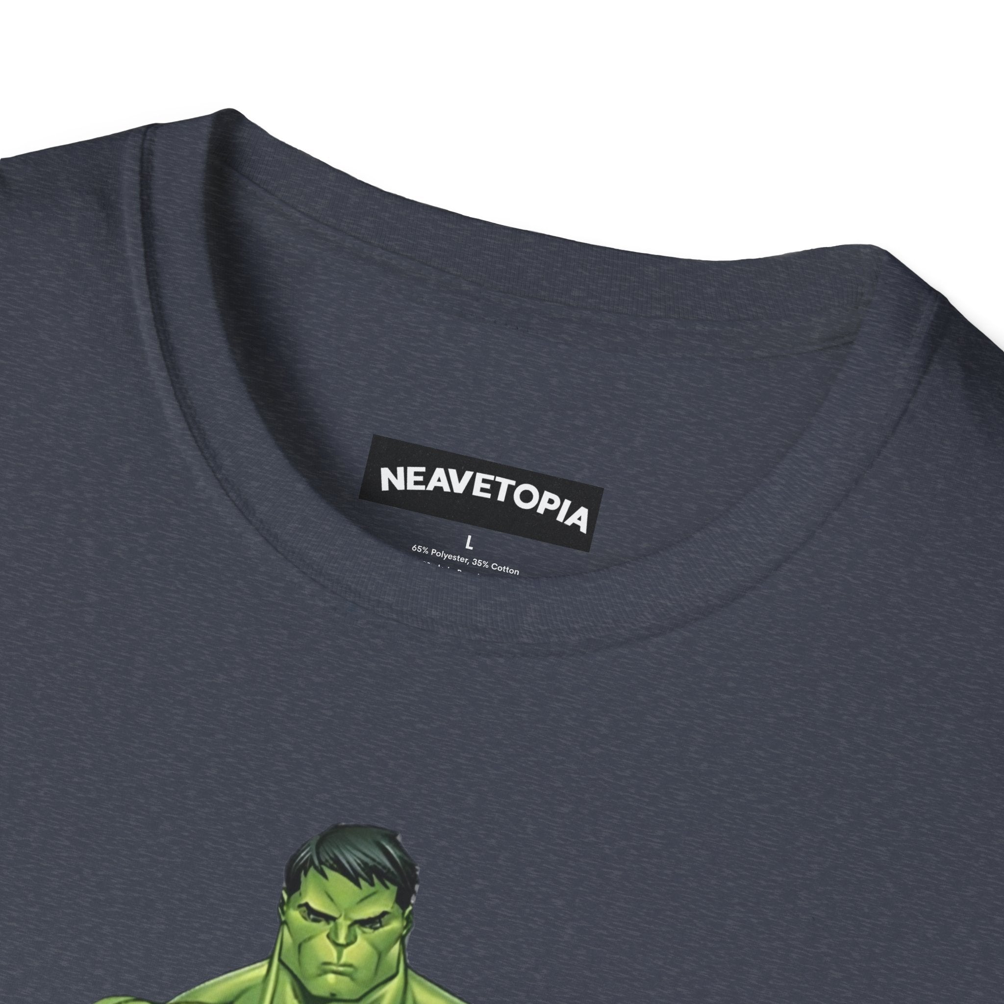 Hulk Avengers Logo T-Shirt — Marvel Hero Collage Graphic Tee