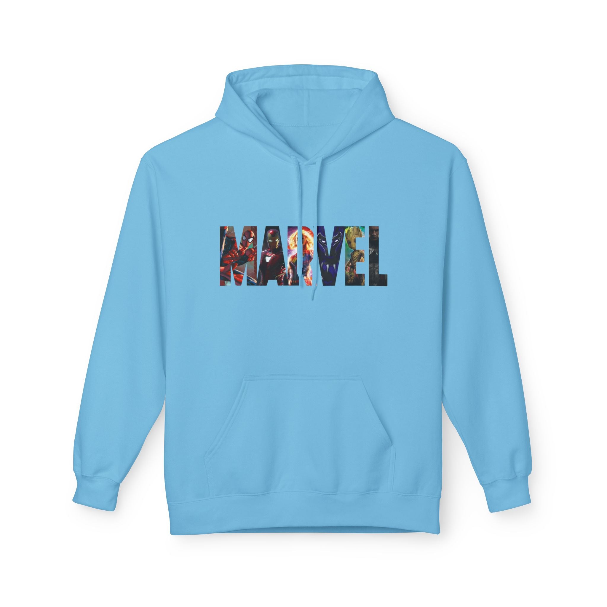 Marvel Logo Hoodie — Graphic Superhero Pullover