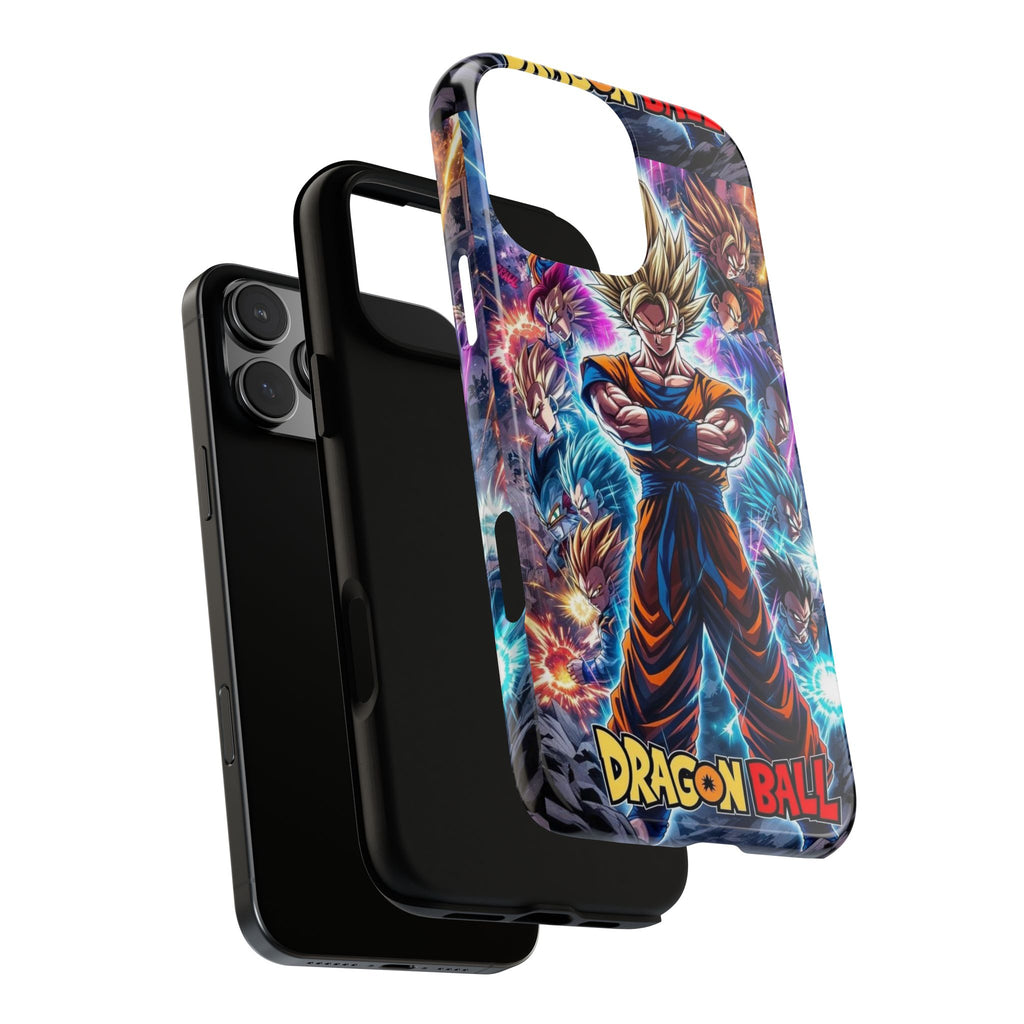 Dragon Ball Super Saiyan Phone Case — Goku Anime Tough Case
