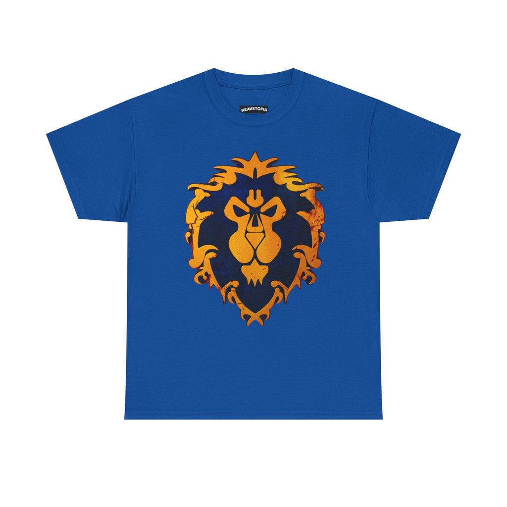 Alliance Emblem Graphic Tee – World of Warcraft Gamer Faction Logo T-Shirt