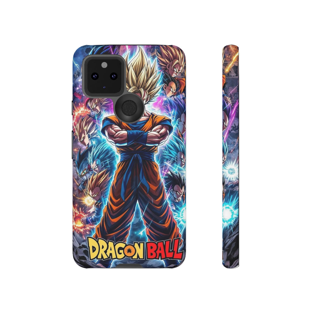 Dragon Ball Super Saiyan Phone Case — Goku Anime Tough Case