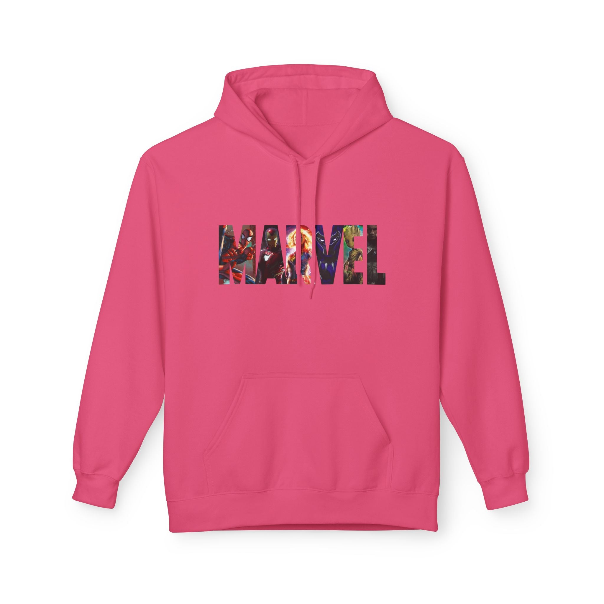 Marvel Logo Hoodie — Graphic Superhero Pullover
