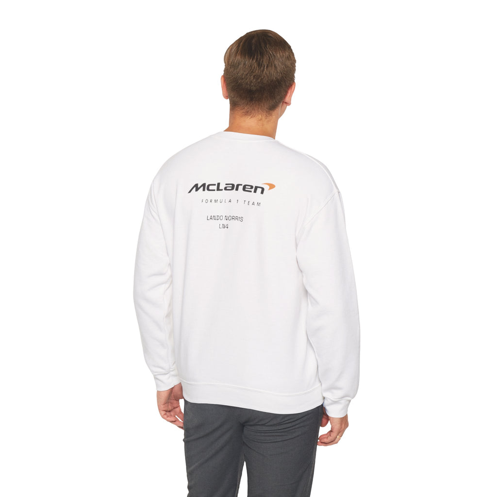 McLaren Logo Crewneck Sweatshirt | Formula 1 Team Apparel | Original Lando Norris Sweatshirt