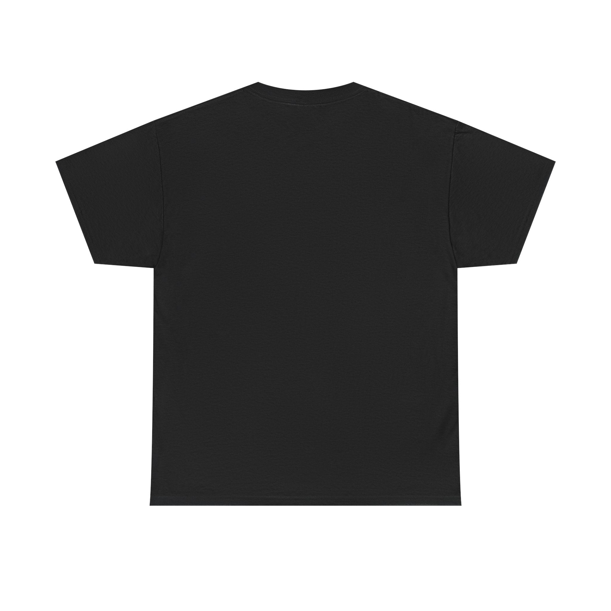 Anime Heroes Black Graphic Tee — Monochrome Shonen Character Collage