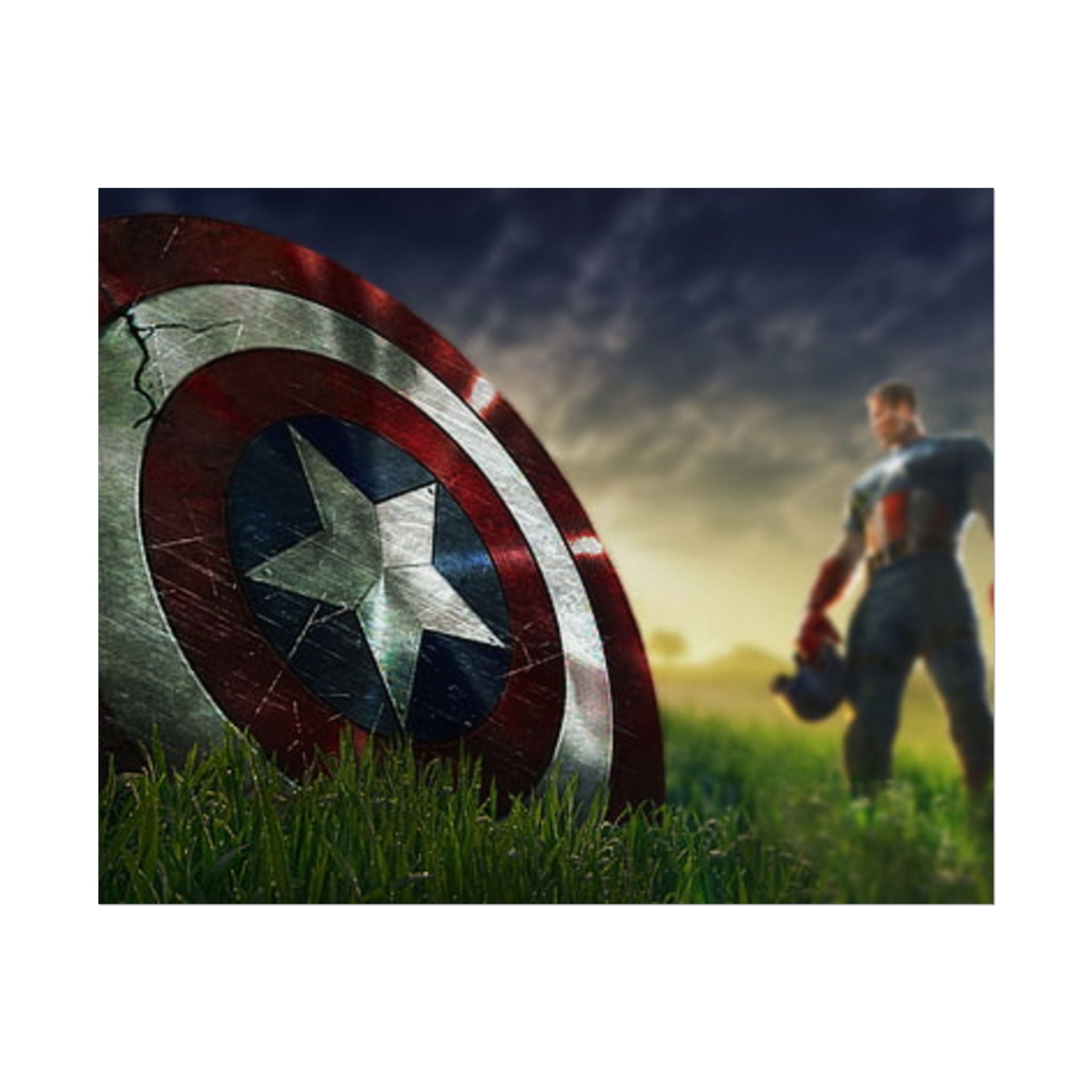 Captain America Steve Rogers — Marvel Poster