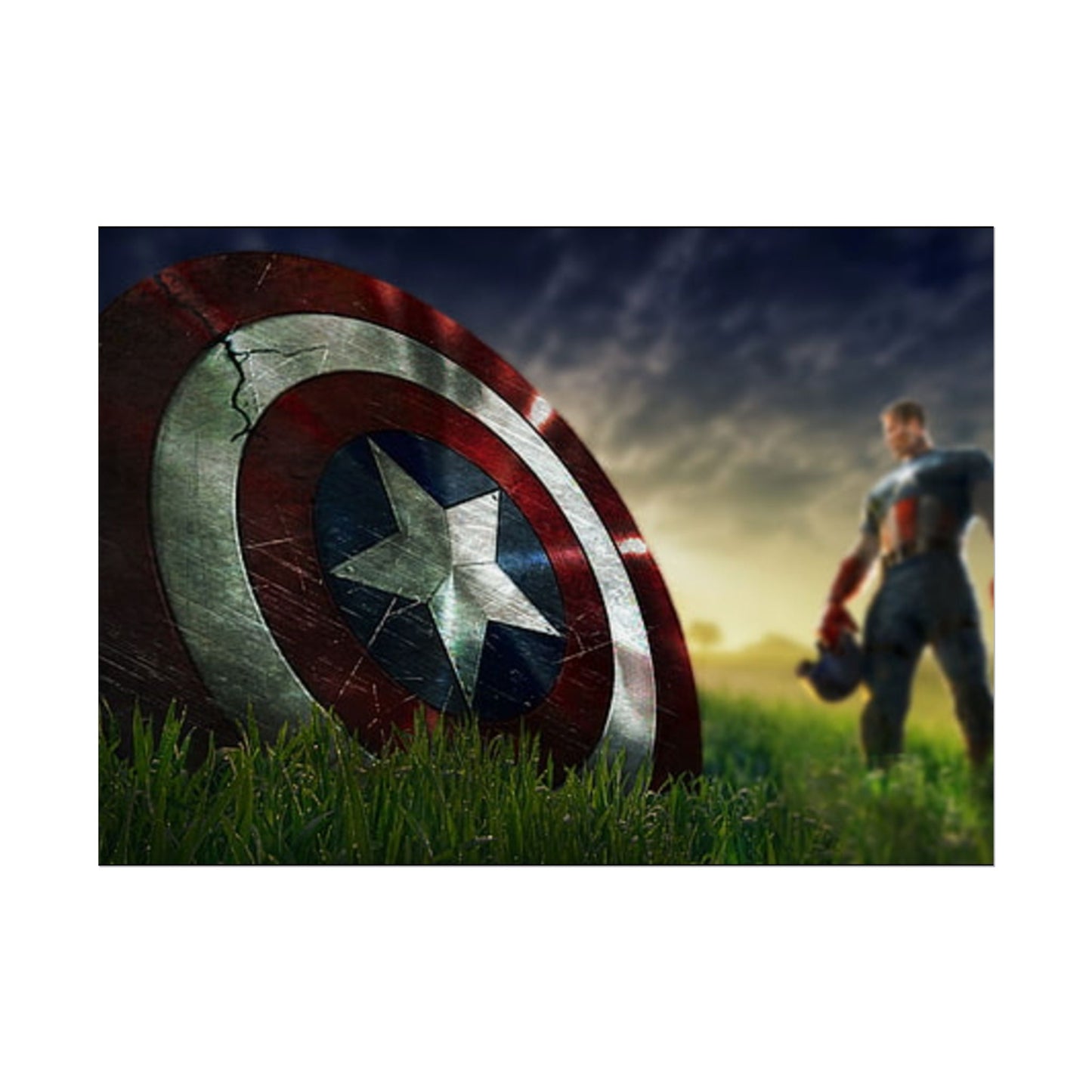 Captain America Steve Rogers — Marvel-Poster