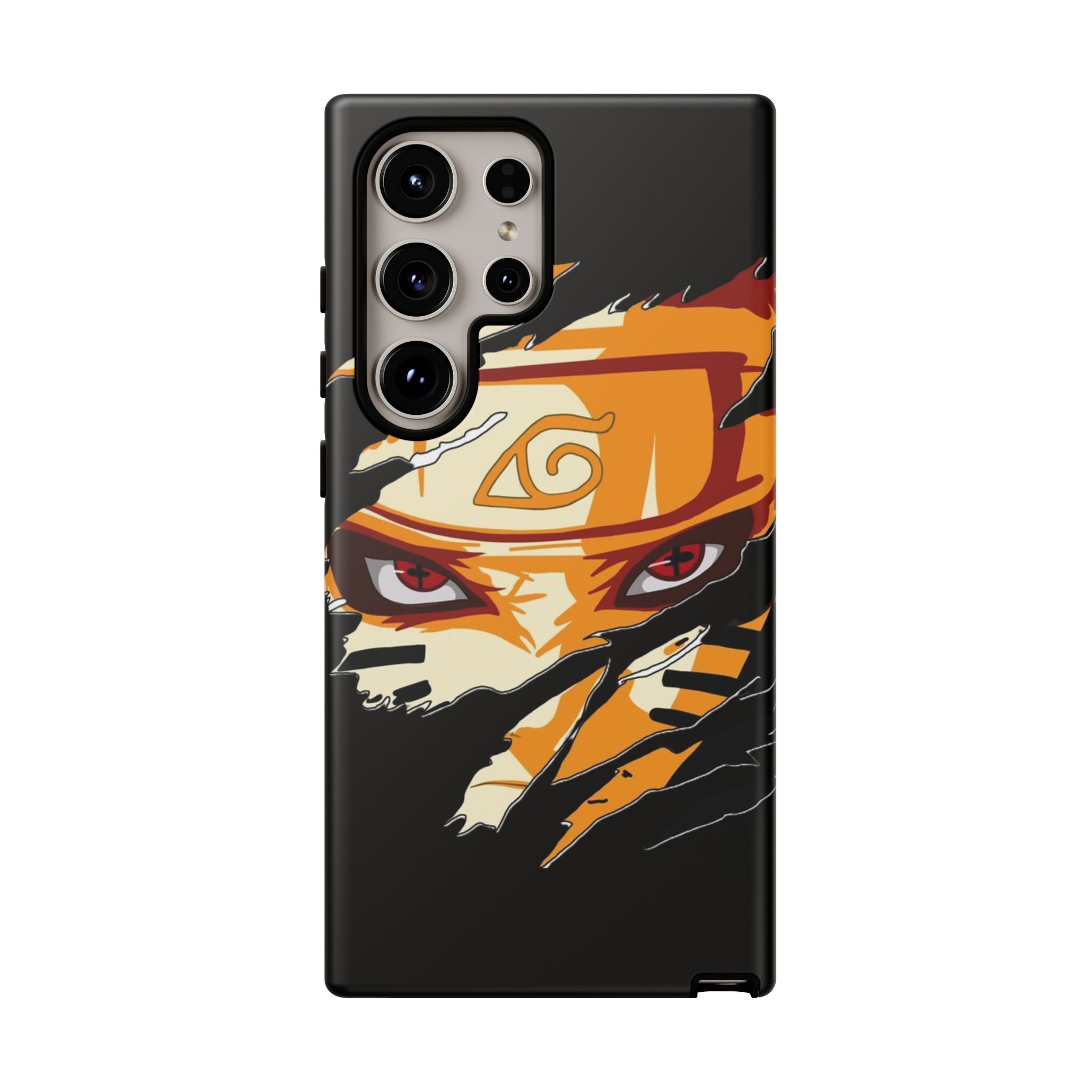 Anime Ninja Phone Case — Intense Shredded Mask Design (Tough Cases)