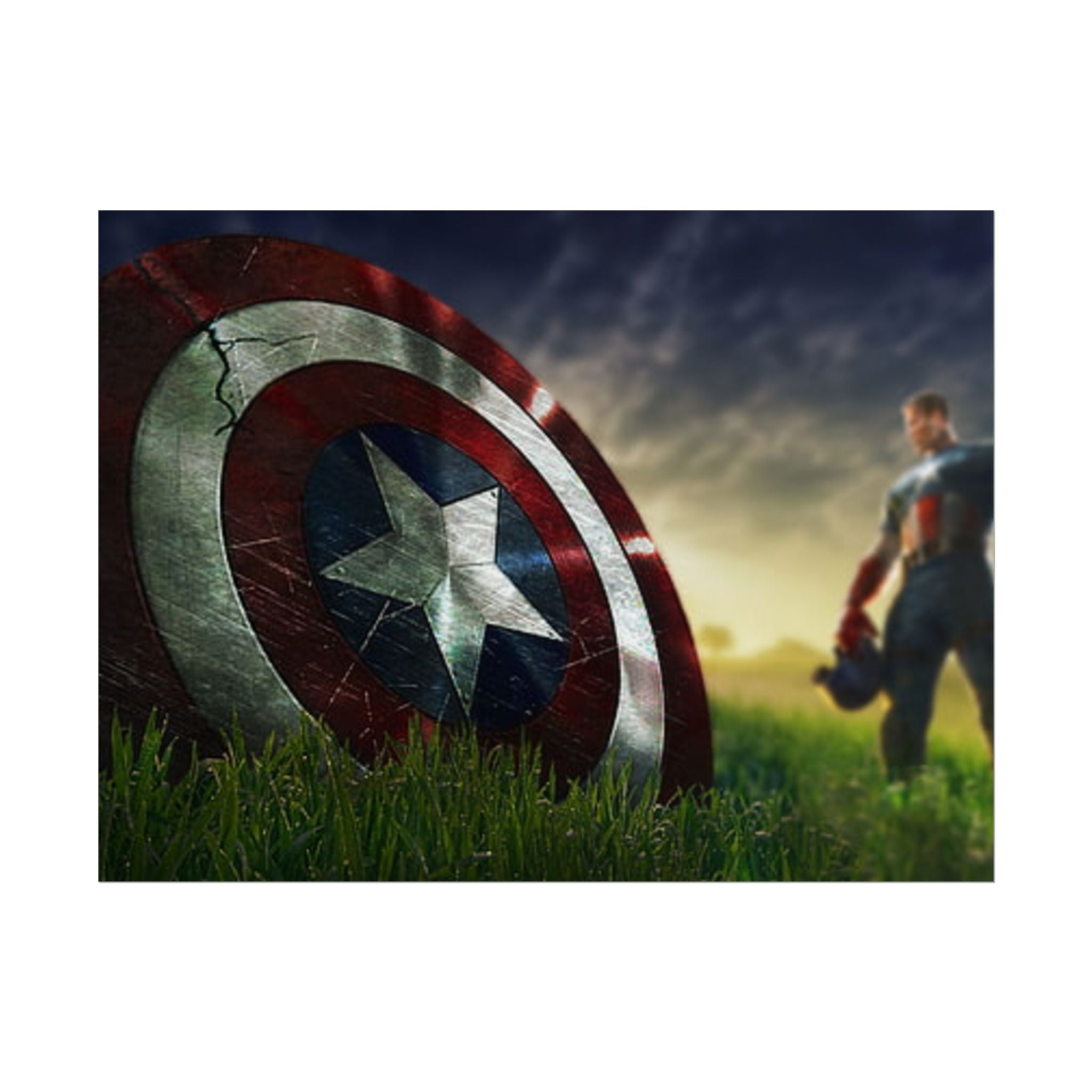 Captain America Steve Rogers — Marvel Poster