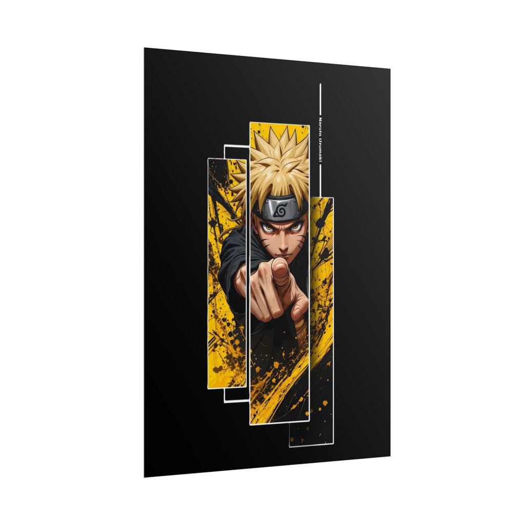 Naruto  Art Poster – Dynamic Anime Wall Print (Rolled Poster)