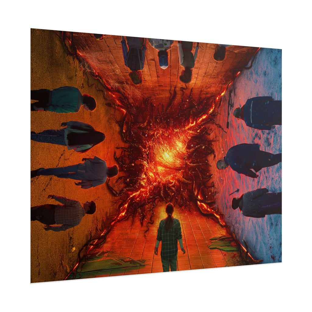 Stranger Things Upside-Down Portal Art Print