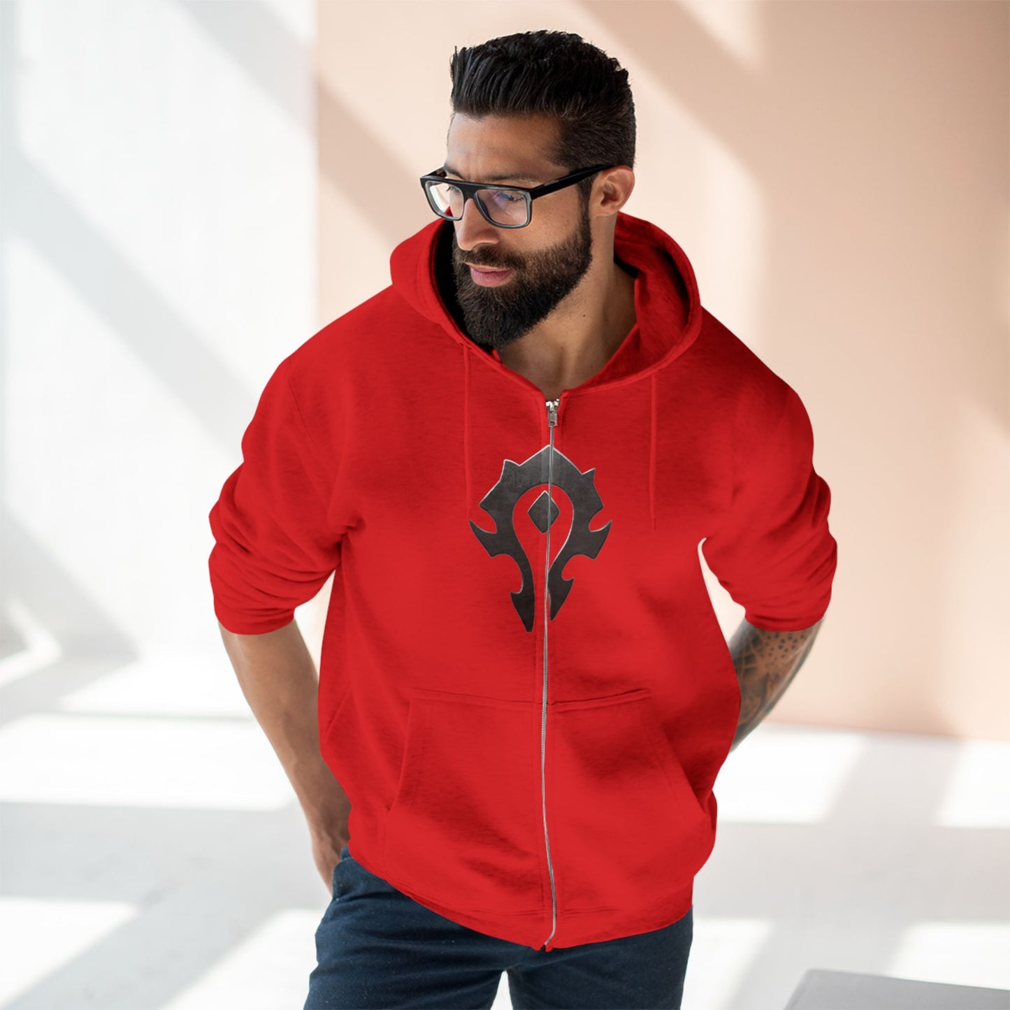 World of Warcraft Hoodie Horde WoW Emblem