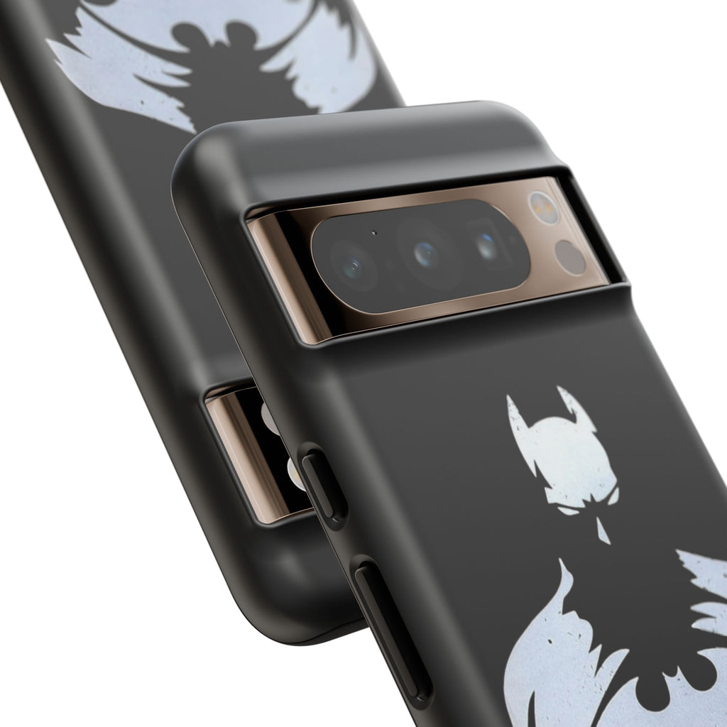 Batman Silhouette Tough Phone Case — Dark Knight Black Protective Cover