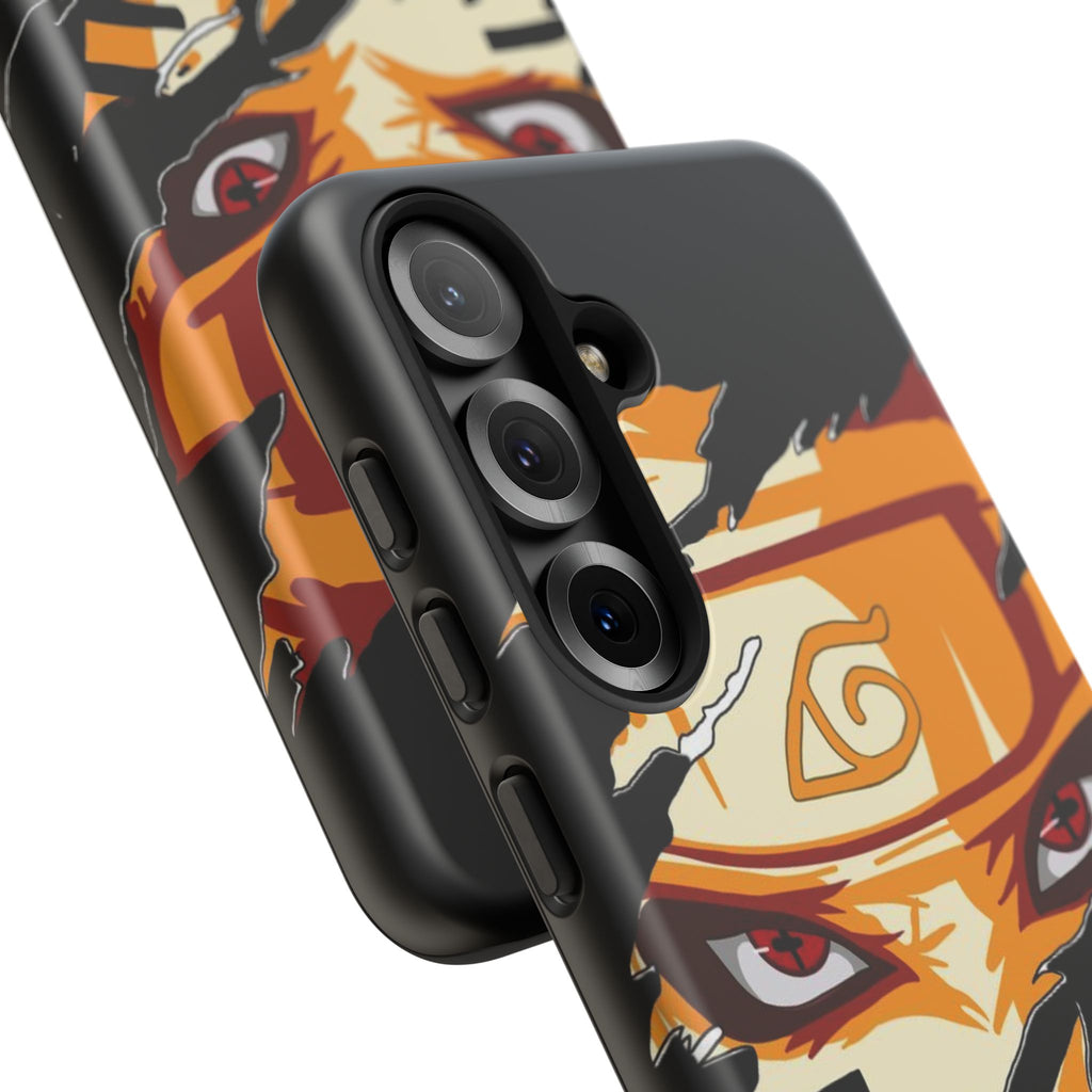 Anime Ninja Phone Case — Intense Shredded Mask Design (Tough Cases)