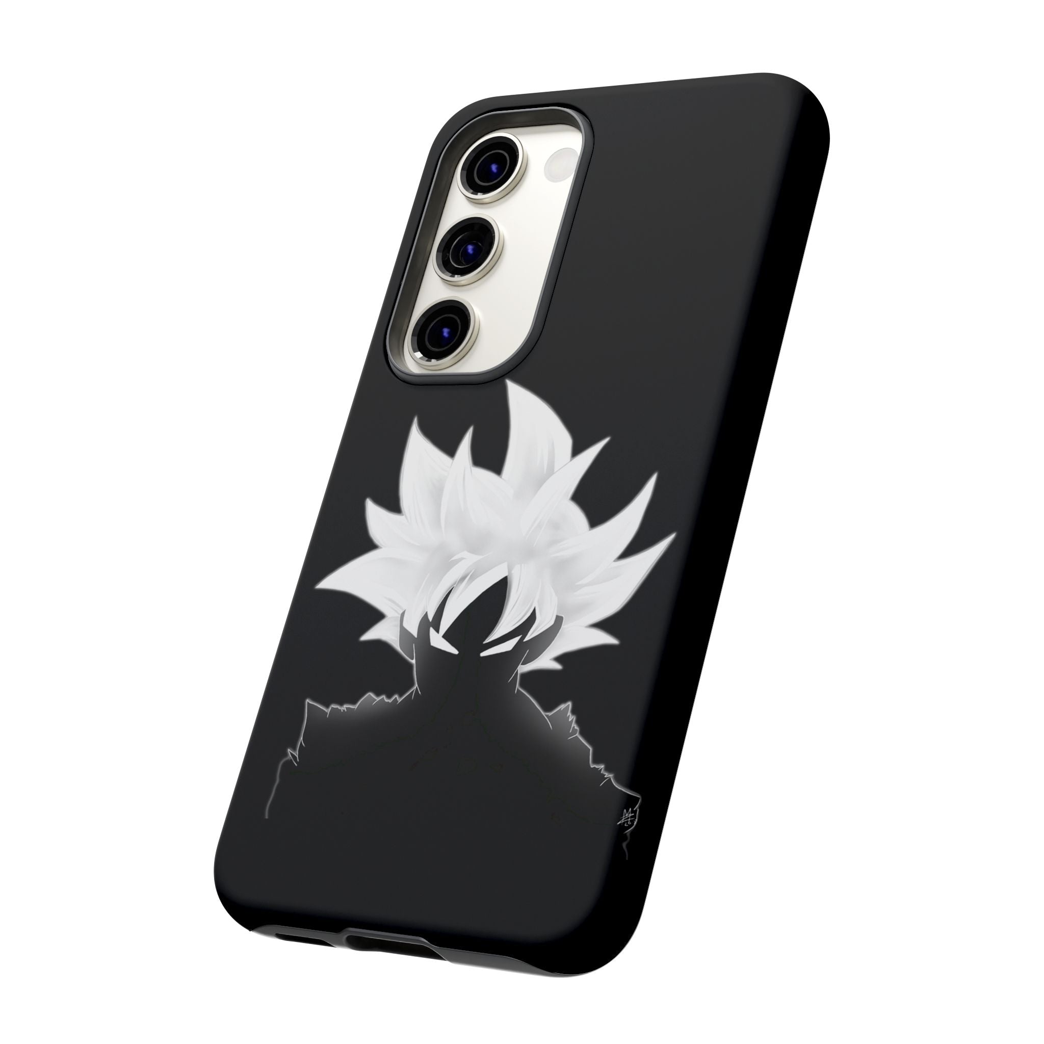 Anime Dragon Ball Goku Silhouette Tough Phone Case