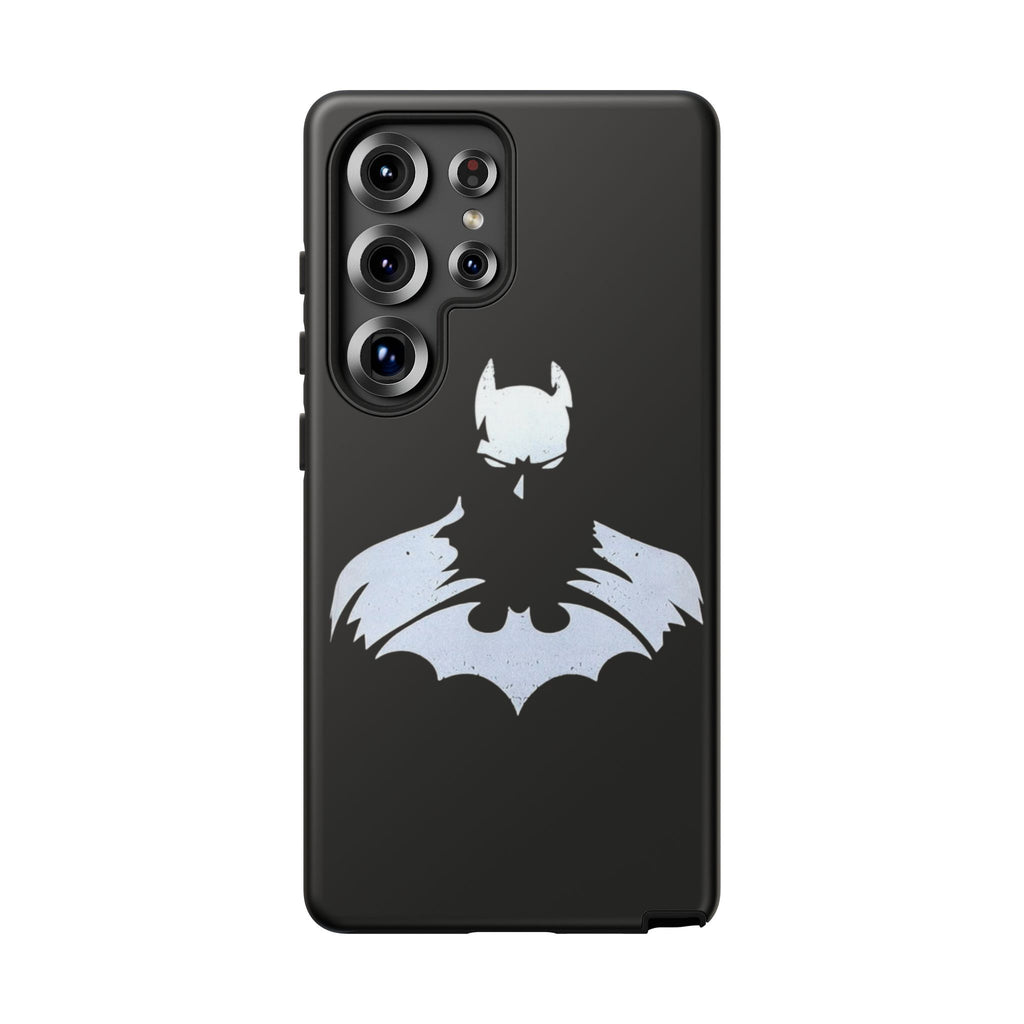 Batman Silhouette Tough Phone Case — Dark Knight Black Protective Cover