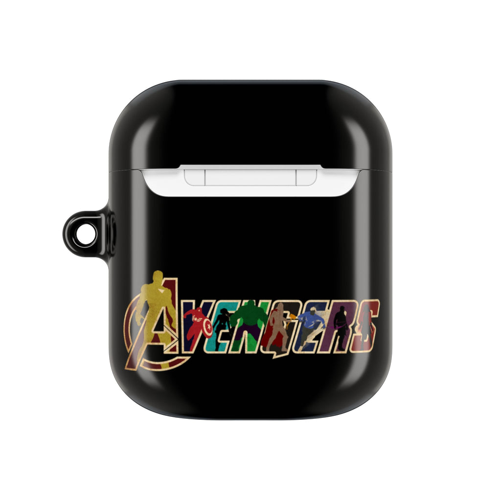 Avengers AirPod Case — Superhero Logo Protective Charging Case