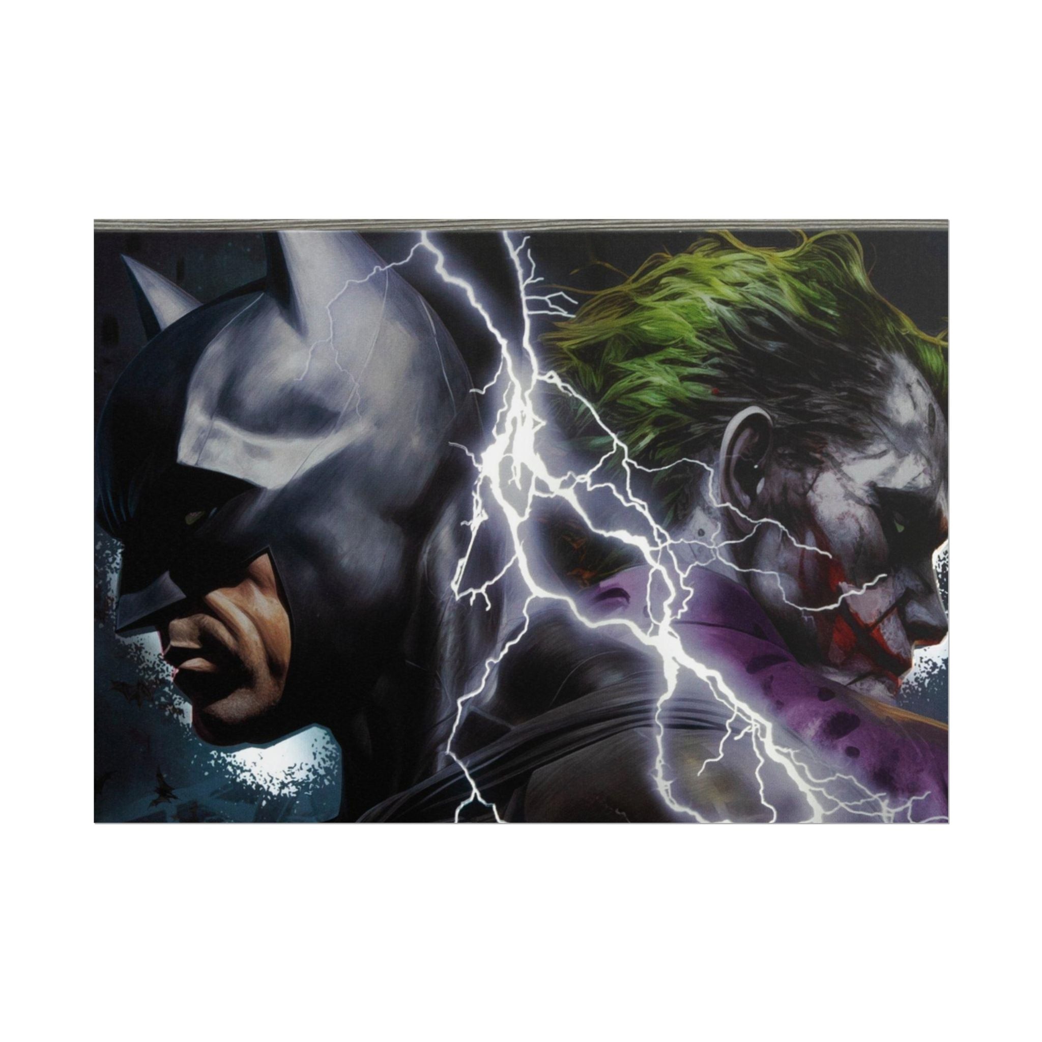 Batman vs Joker Lightning Poster