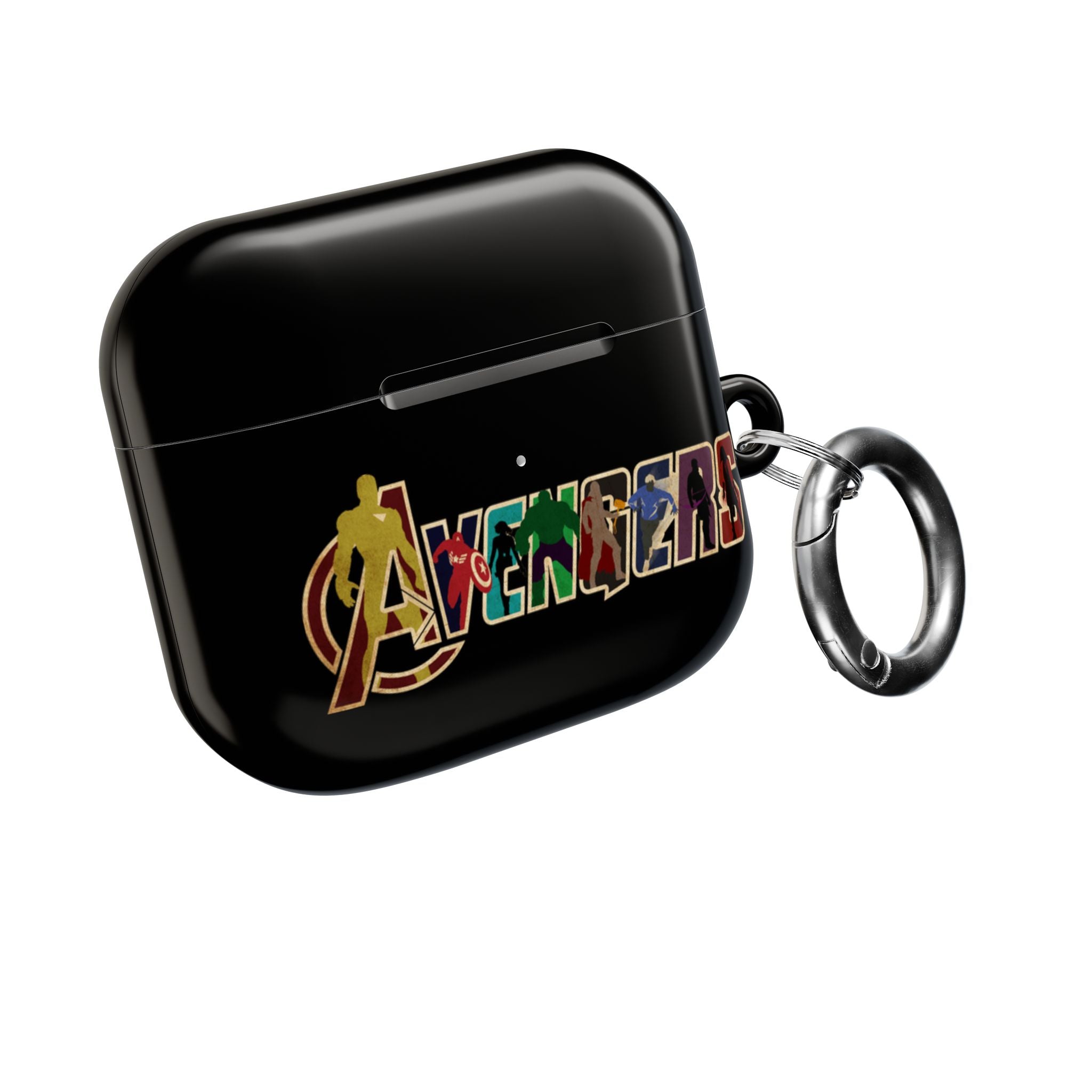 Avengers AirPod Case — Superhero Logo Protective Charging Case