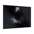 Dark Batman Bust Rolled Poster | Noir Superhero Wall Art