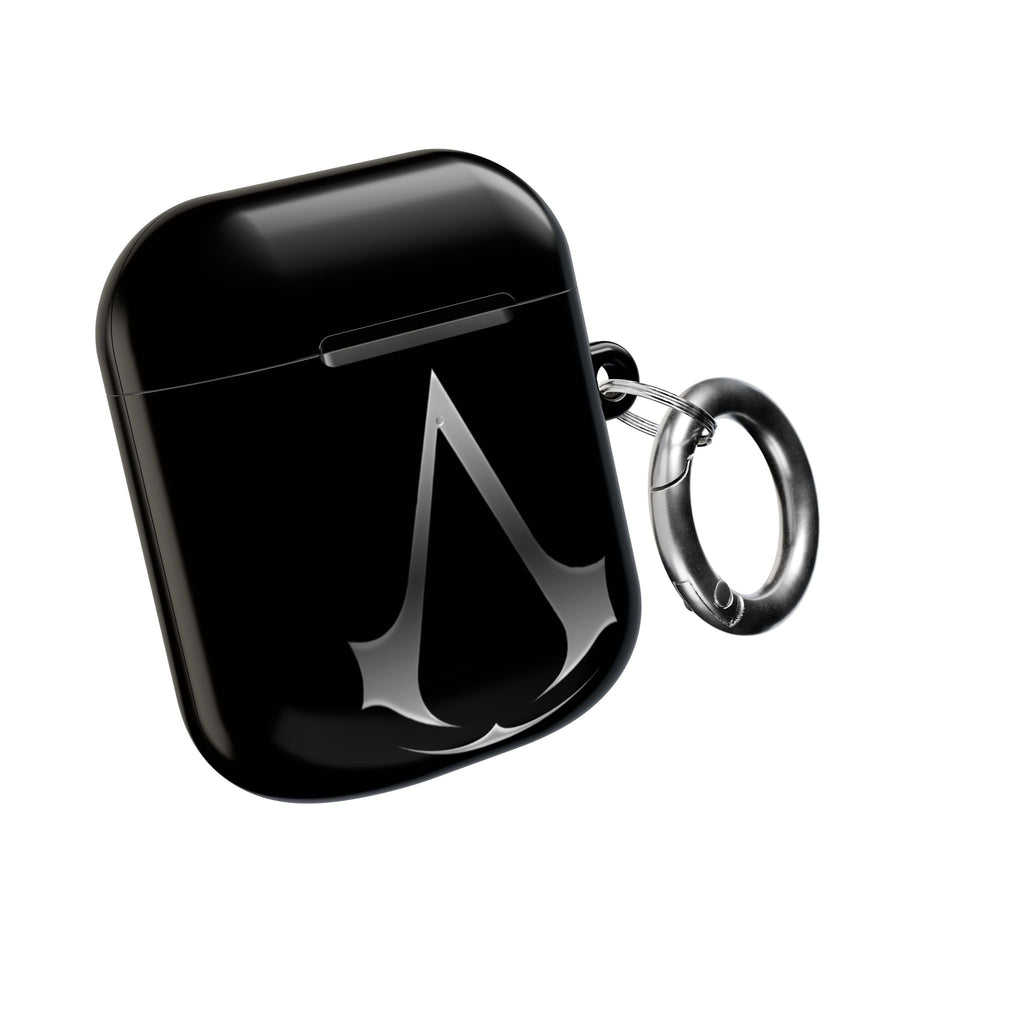 Assassin’s Creed Black AirPod Case – Logo Protective Charging Case