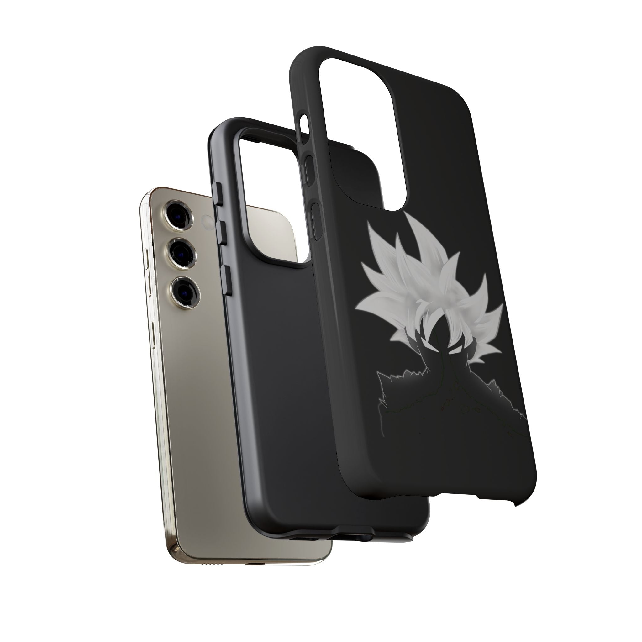 Anime Dragon Ball Goku Silhouette Tough Phone Case