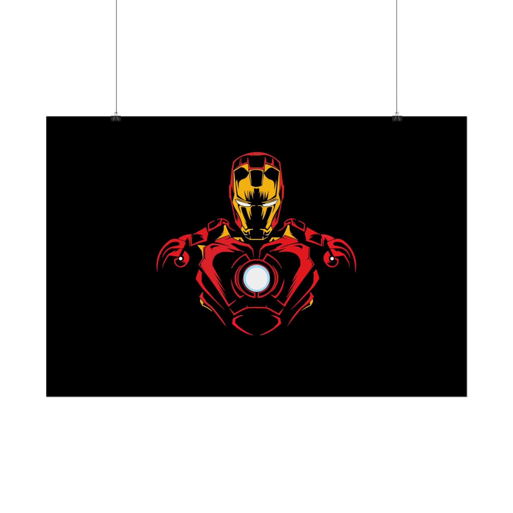 Iron Man Hero Poster — Marvel Poster