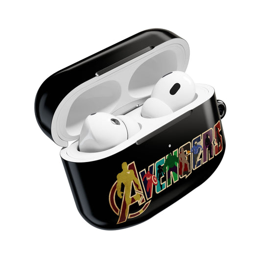 Avengers AirPod Case — Superhero Logo Protective Charging Case