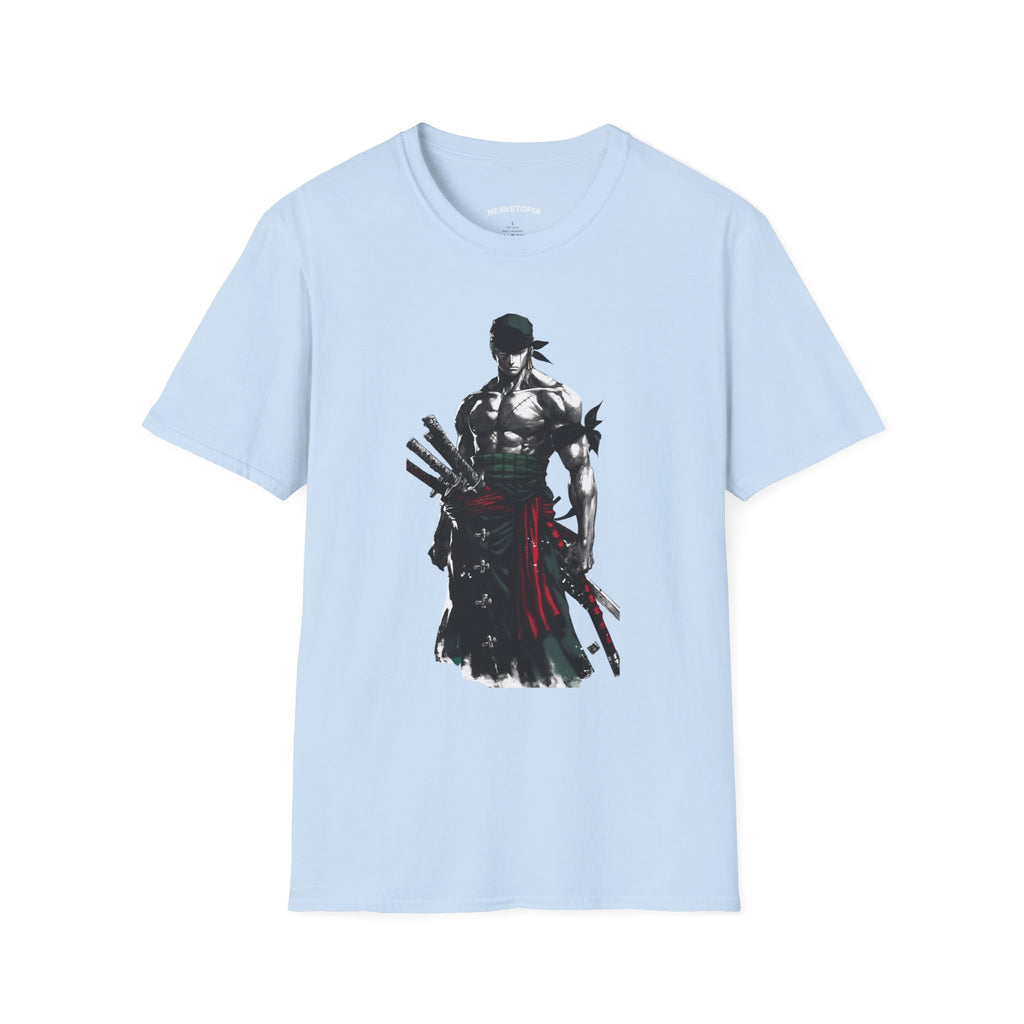 One Piece Zoro  Graffiti Portrait T-Shirt |  Street Art Style