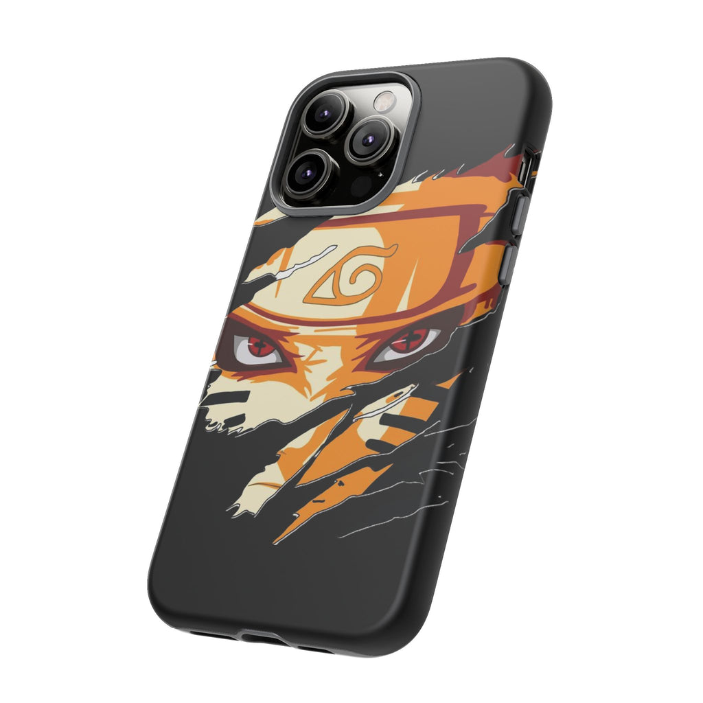 Anime Ninja Phone Case — Intense Shredded Mask Design (Tough Cases)