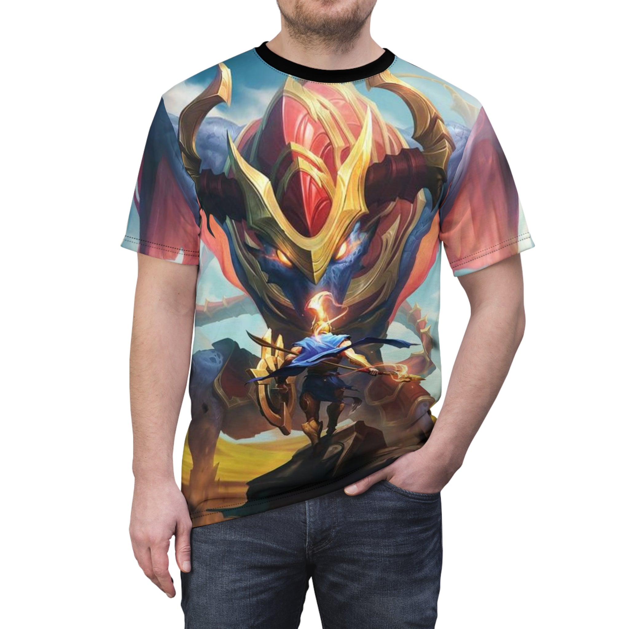 Shyvana vs Pantheon League of Legends | LoL Gaming Shirt Original