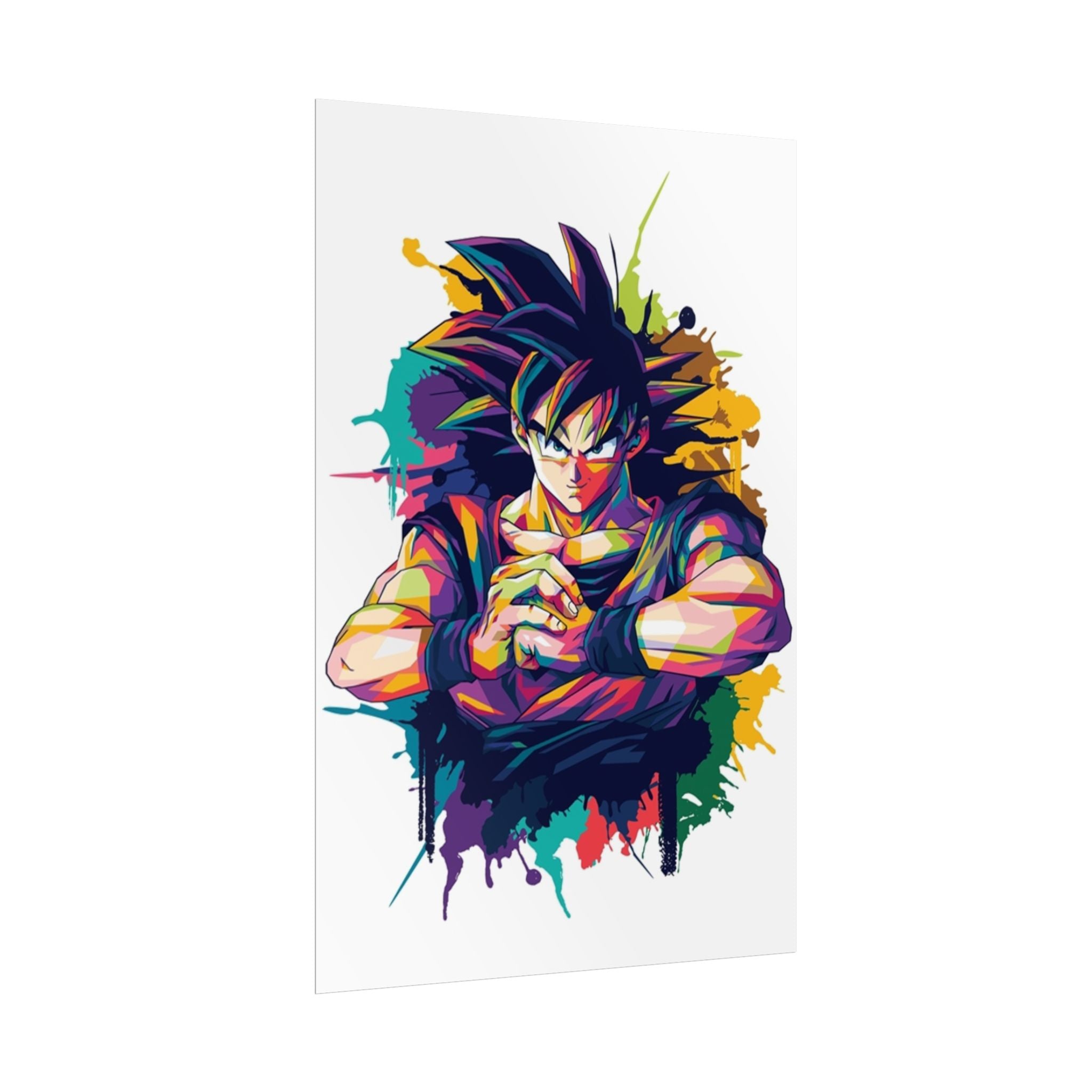 Dragon Ball |  Goku |  Anime |  Splash Art Paint | Collectors Edition