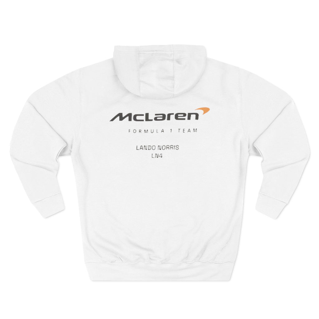 McLaren Formula Team Hoodie | Racing Logo Pullover  | Lando Norris Formula 1