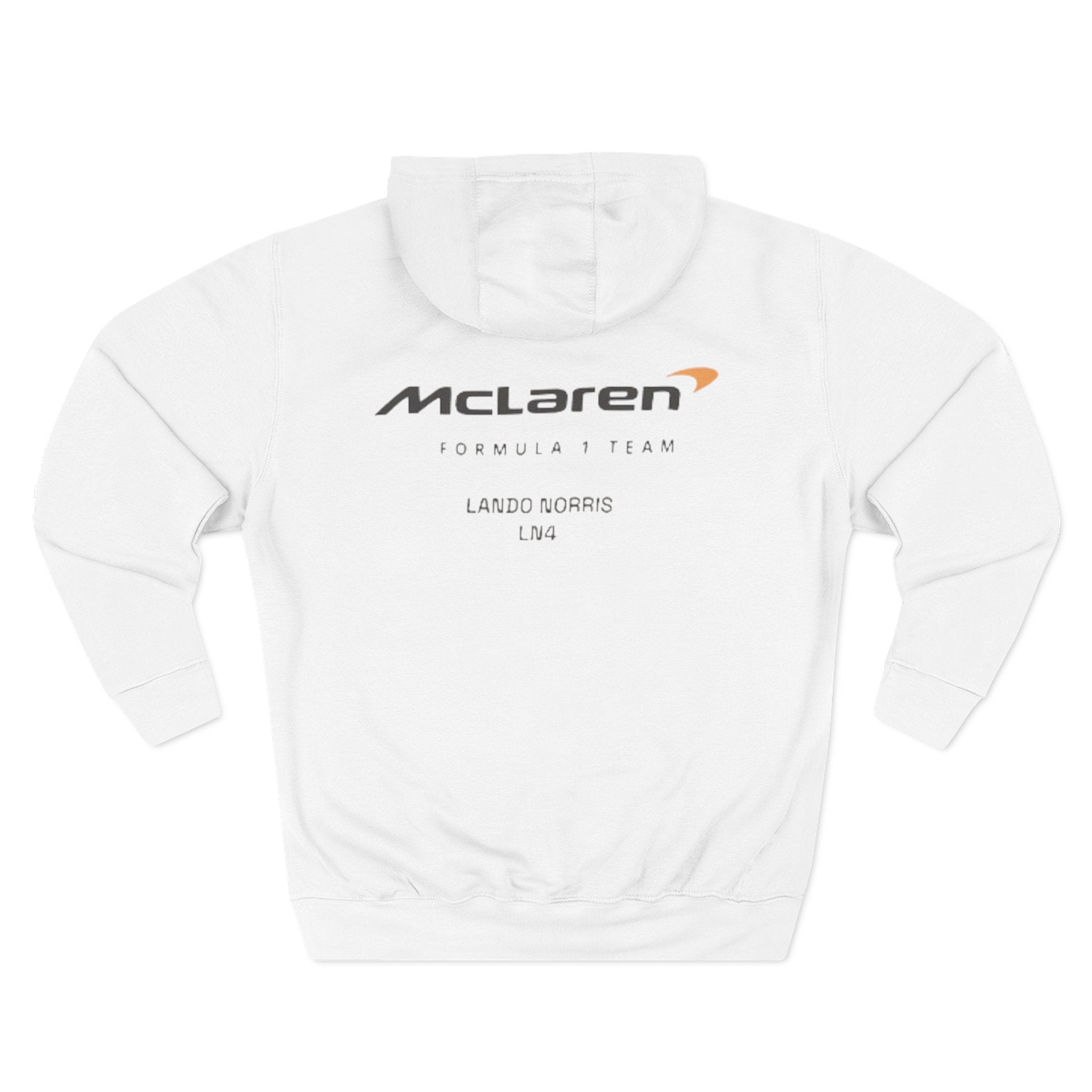 McLaren Formula Team Hoodie | Racing Logo Pullover  | Lando Norris Formula 1