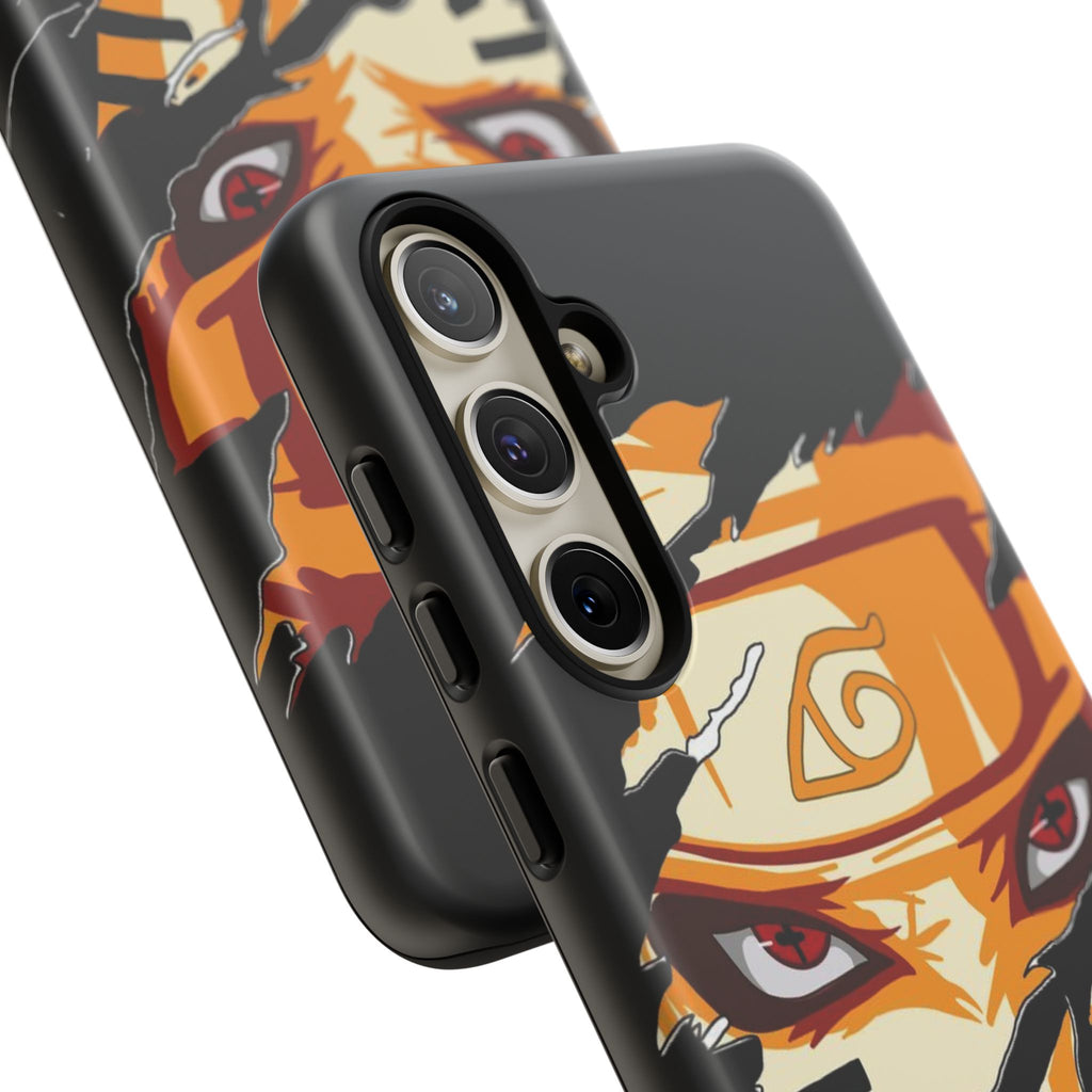 Anime Ninja Phone Case — Intense Shredded Mask Design (Tough Cases)