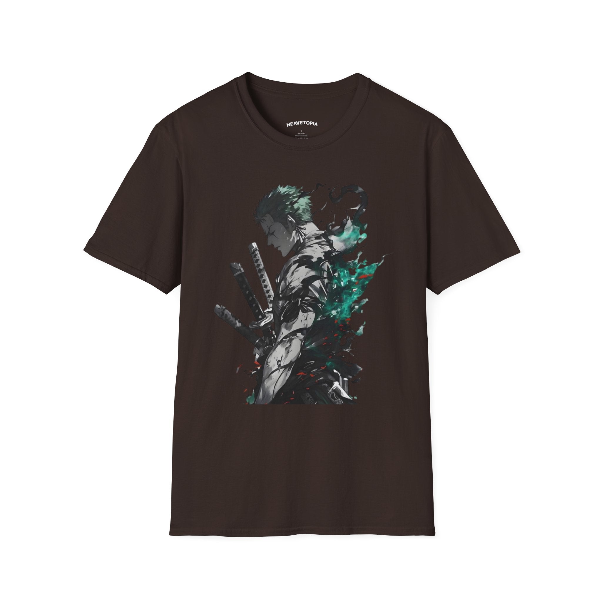 One Piece Zoro  Graffiti Portrait T-Shirt |  Street Art Style