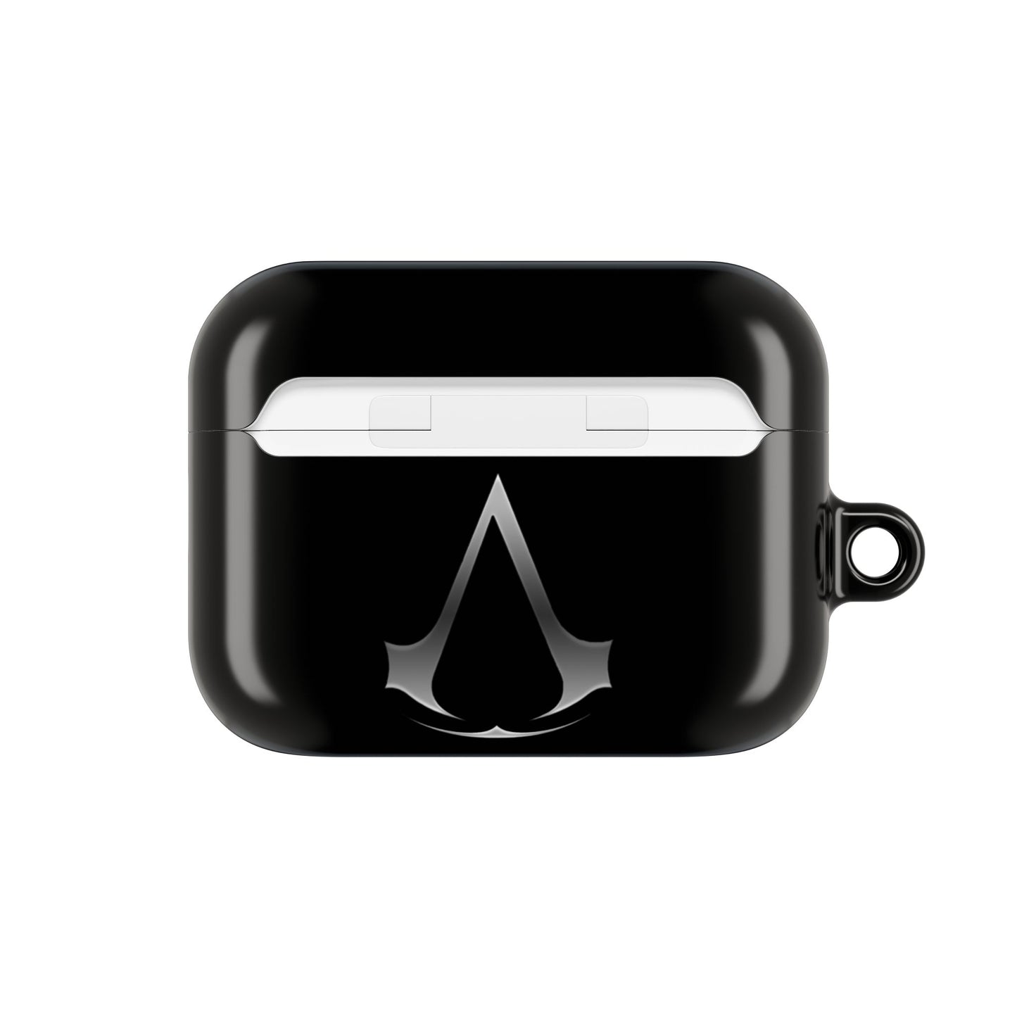 Assassin’s Creed Black AirPod Case – Logo Schutzhülle für Ladecase