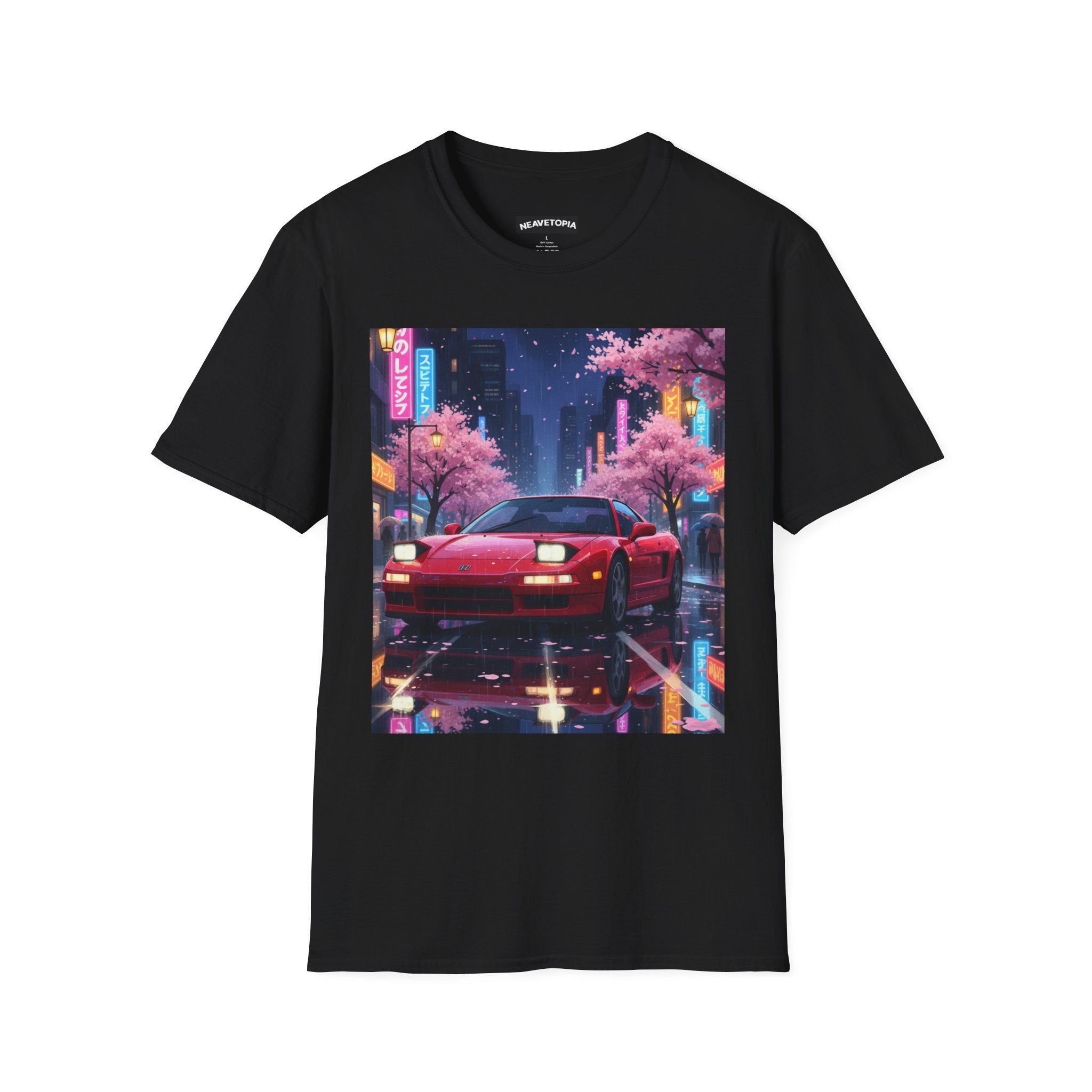 Anime Retro Sports Car T-Shirt Honda NSX | Perfect for Car Enthusiasts, Gift for Birthdays, Casual Everyday Wear, Vintage Vibe