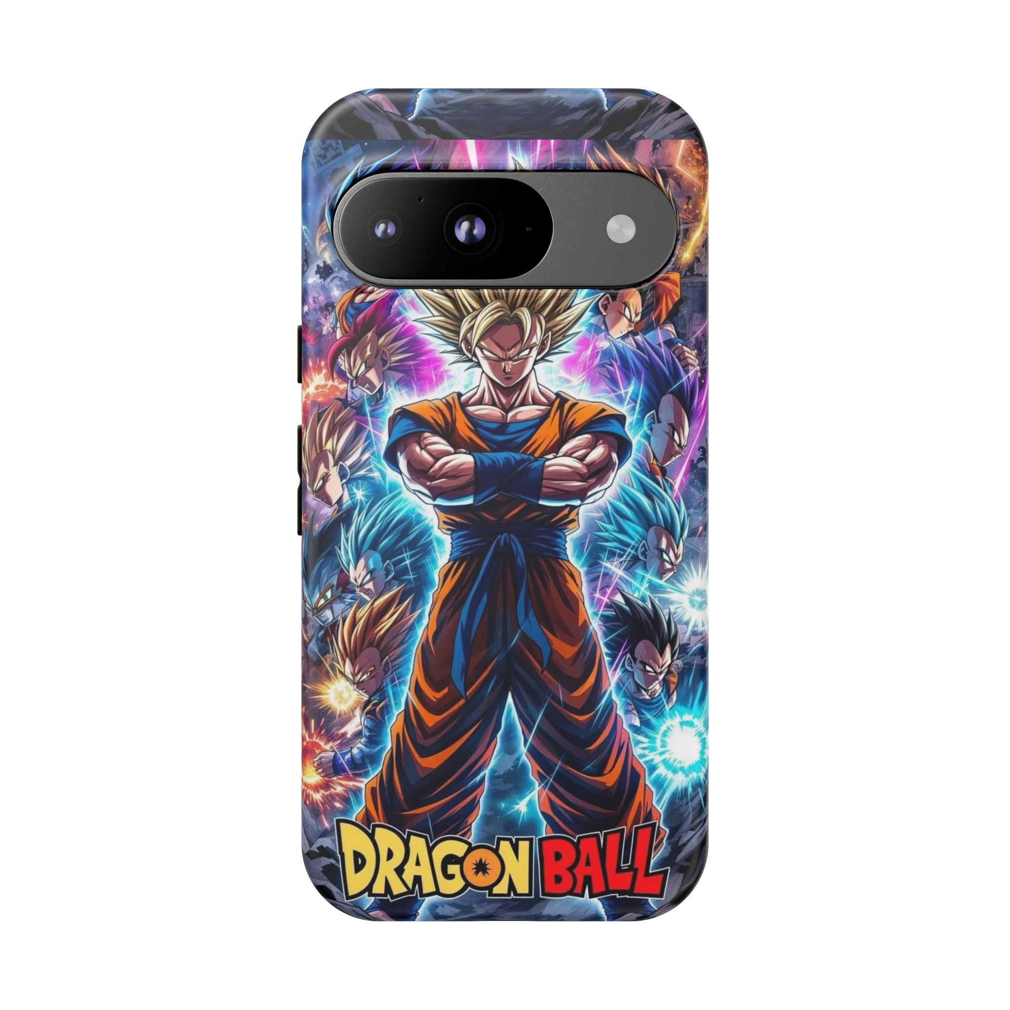Dragon Ball Super Saiyan Phone Case — Goku Anime Tough Case
