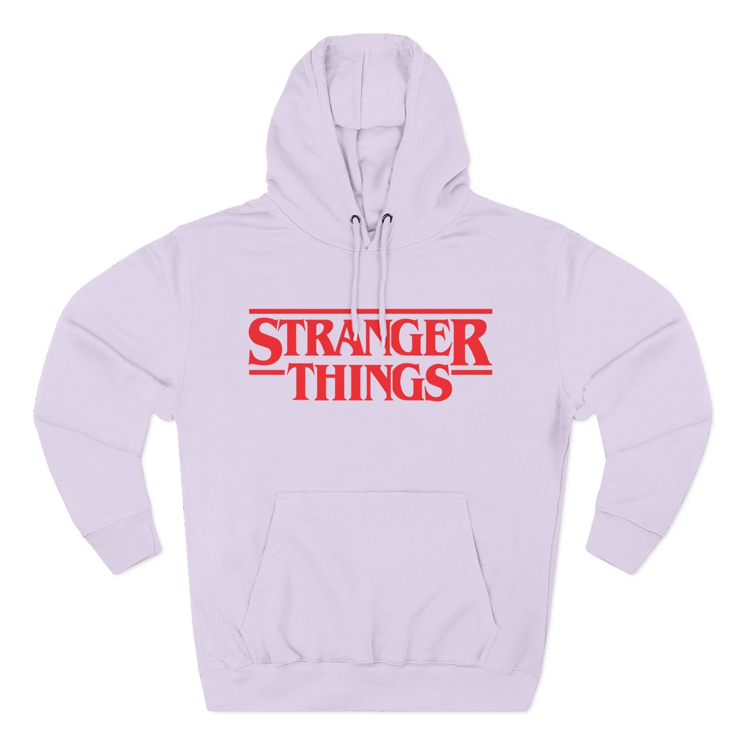 Stranger Things Fleece-Kapuzenpullover – Retro Outline Logo Pullover