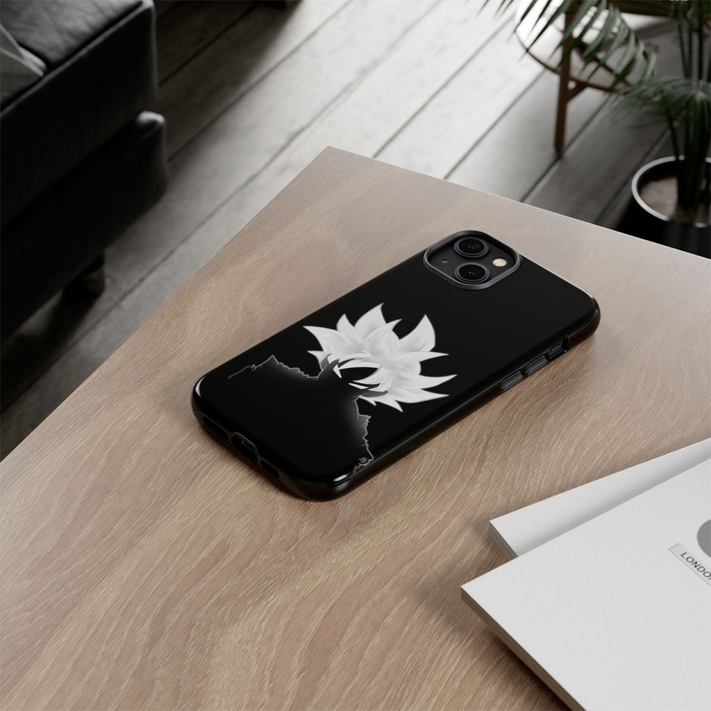 Anime Dragon Ball Goku Silhouette Tough Phone Case