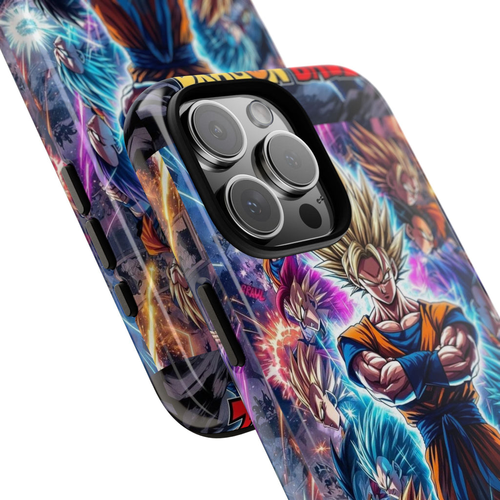 Dragon Ball Super Saiyan Phone Case — Goku Anime Tough Case