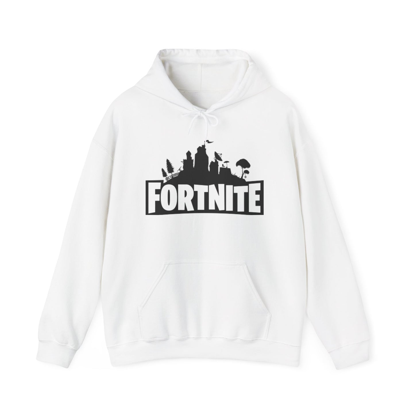 Fortnite Logo Hoodie — Gamer-Kapuzenpullover