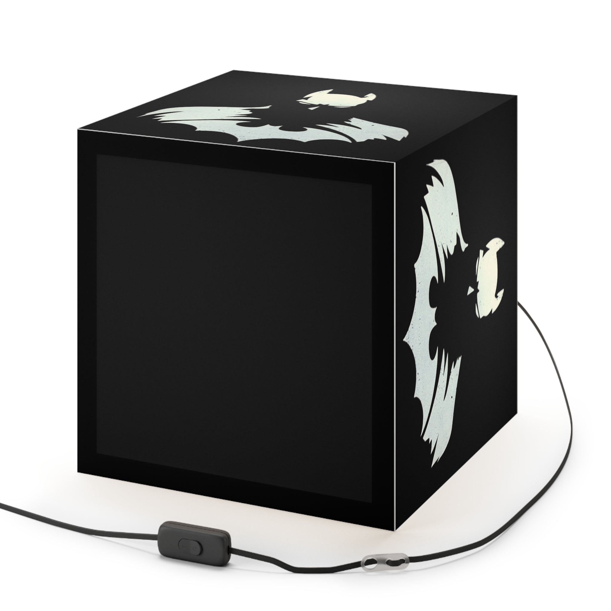 Batman Silhouette Light Cube Lamp – LED Night Light for Kids & Fans