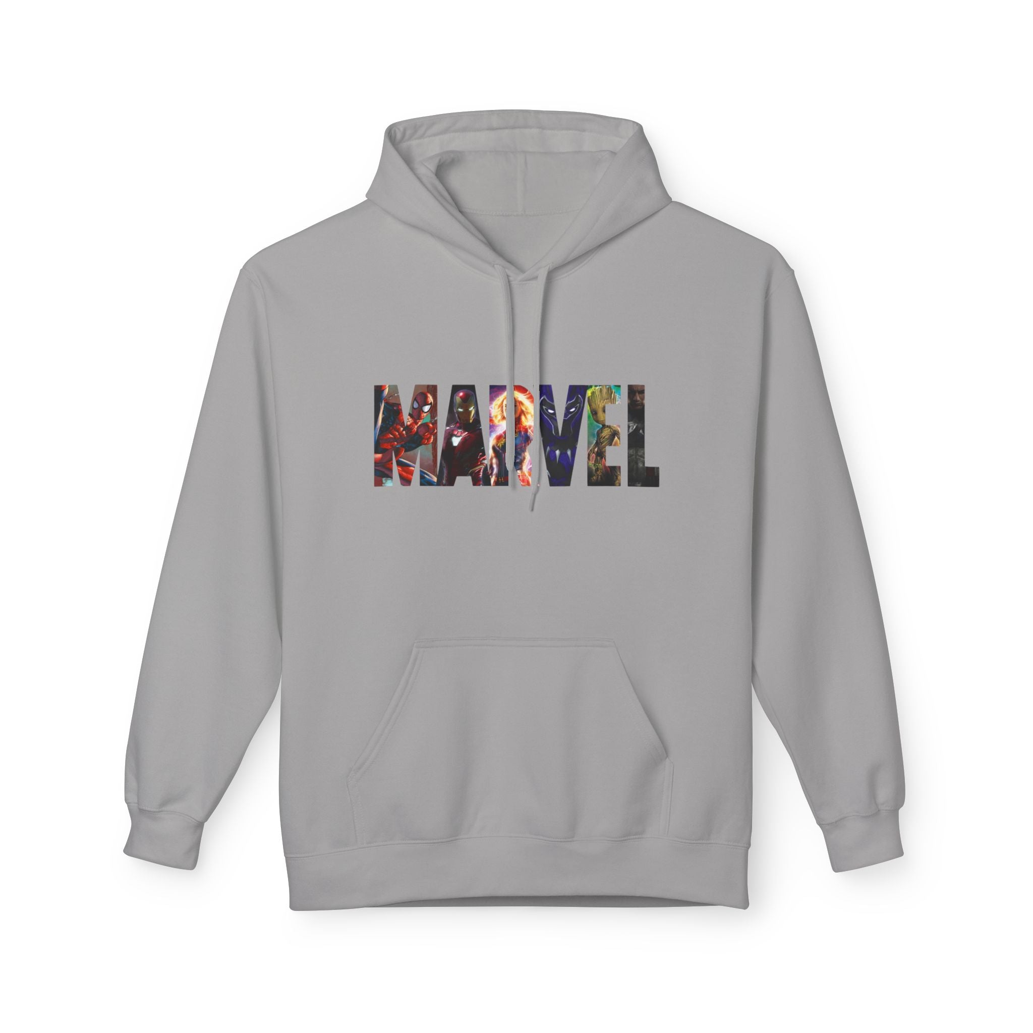 Marvel Logo Hoodie — Graphic Superhero Pullover