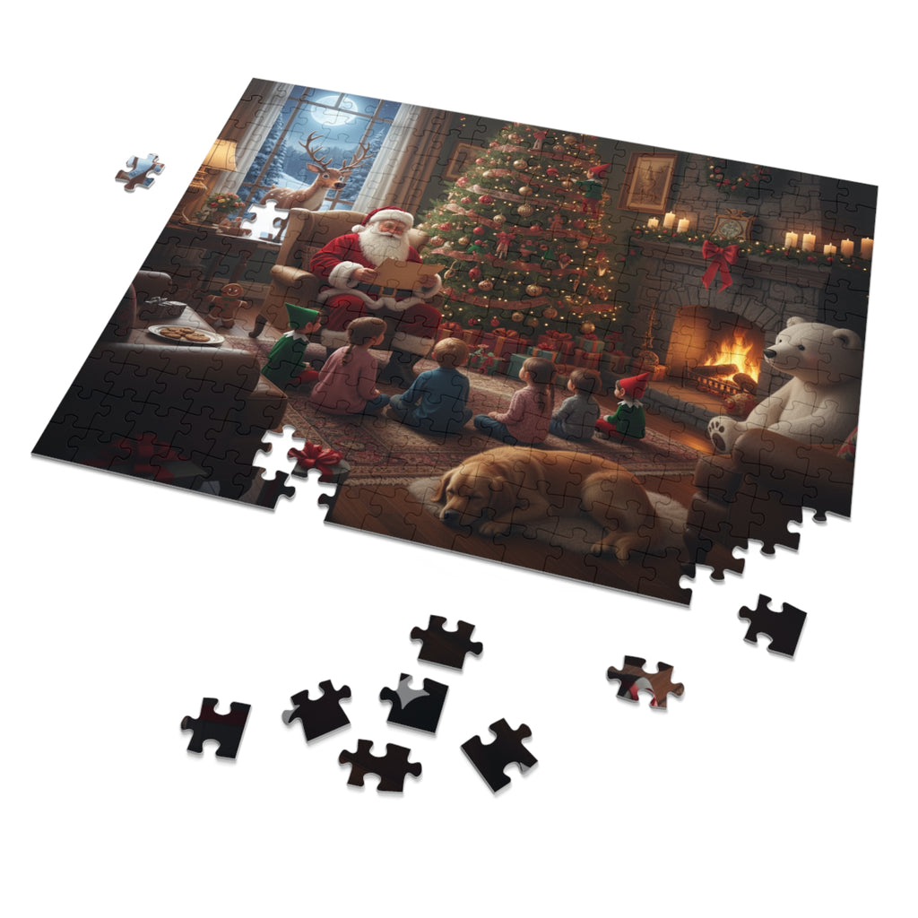 Cozy Christmas Jigsaw Puzzle for Holiday Family Fun Activity