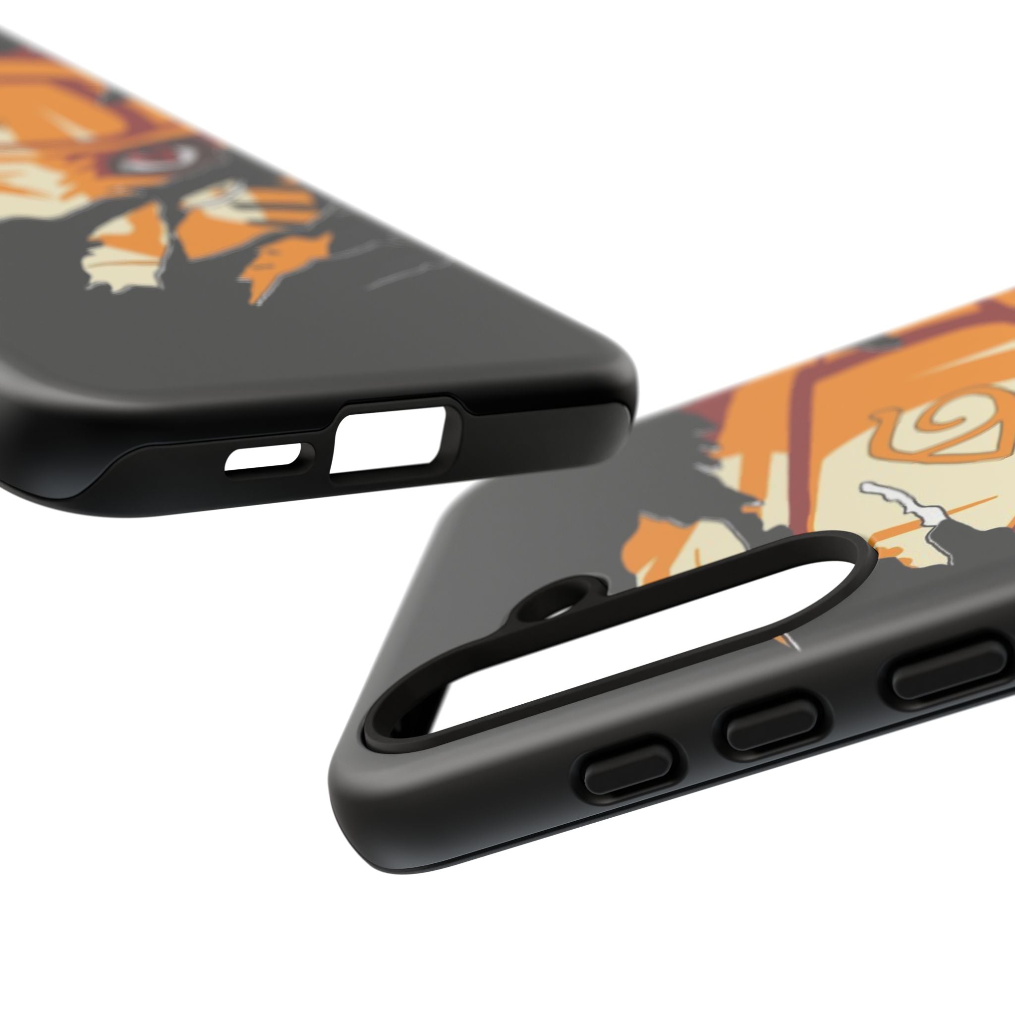 Anime Ninja Phone Case — Intense Shredded Mask Design (Tough Cases)