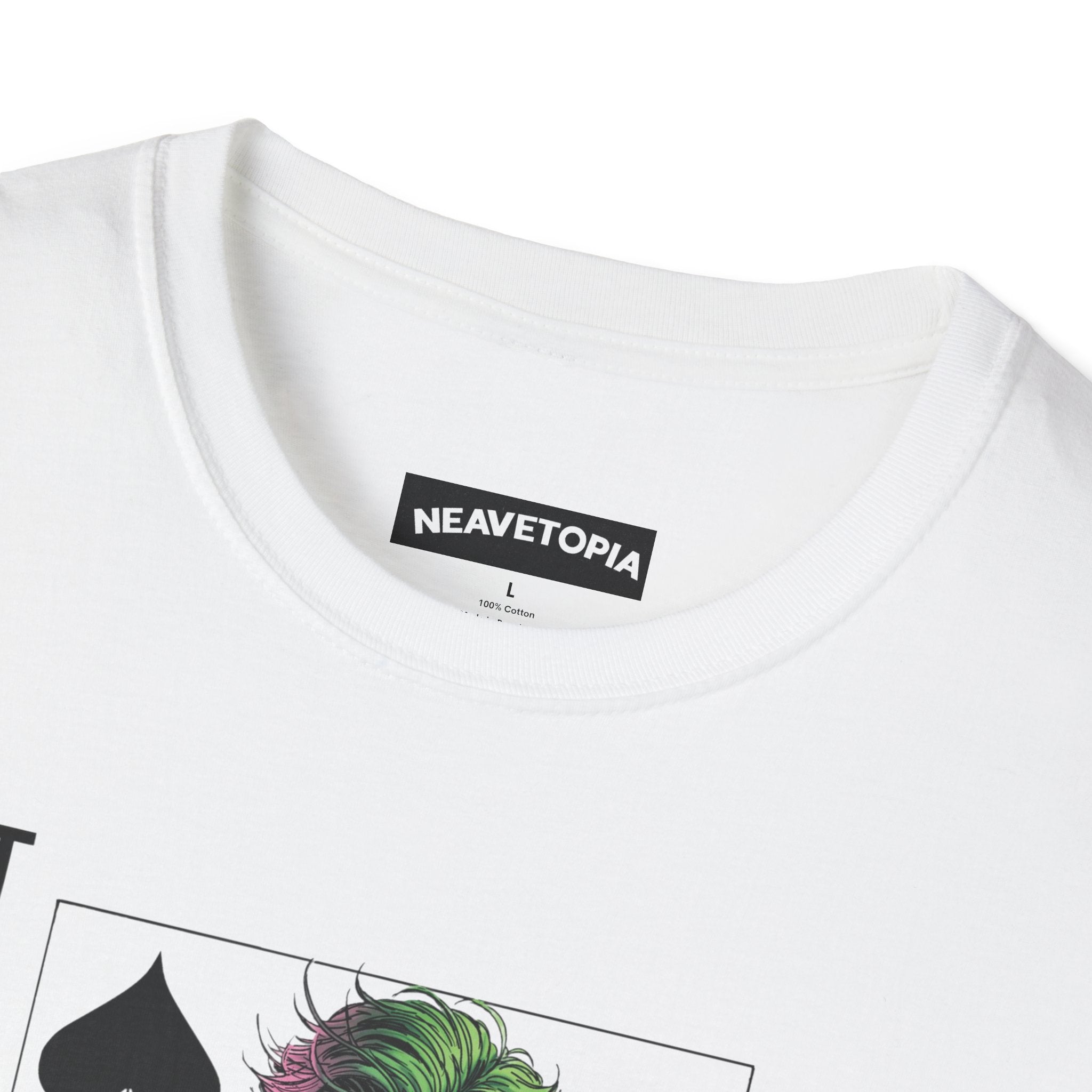 Joker Playing Card T-Shirt — Batman Villain Deck Graphic Tee