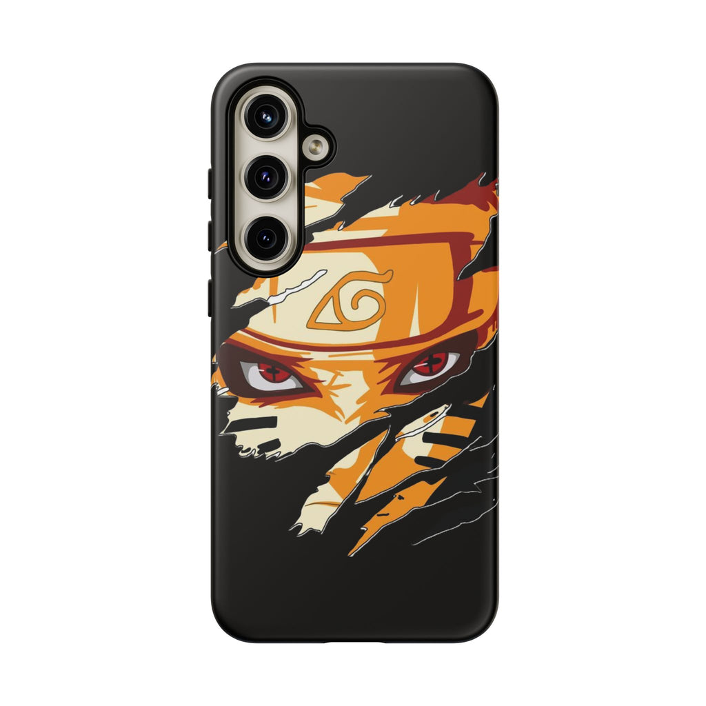 Anime Ninja Phone Case — Intense Shredded Mask Design (Tough Cases)