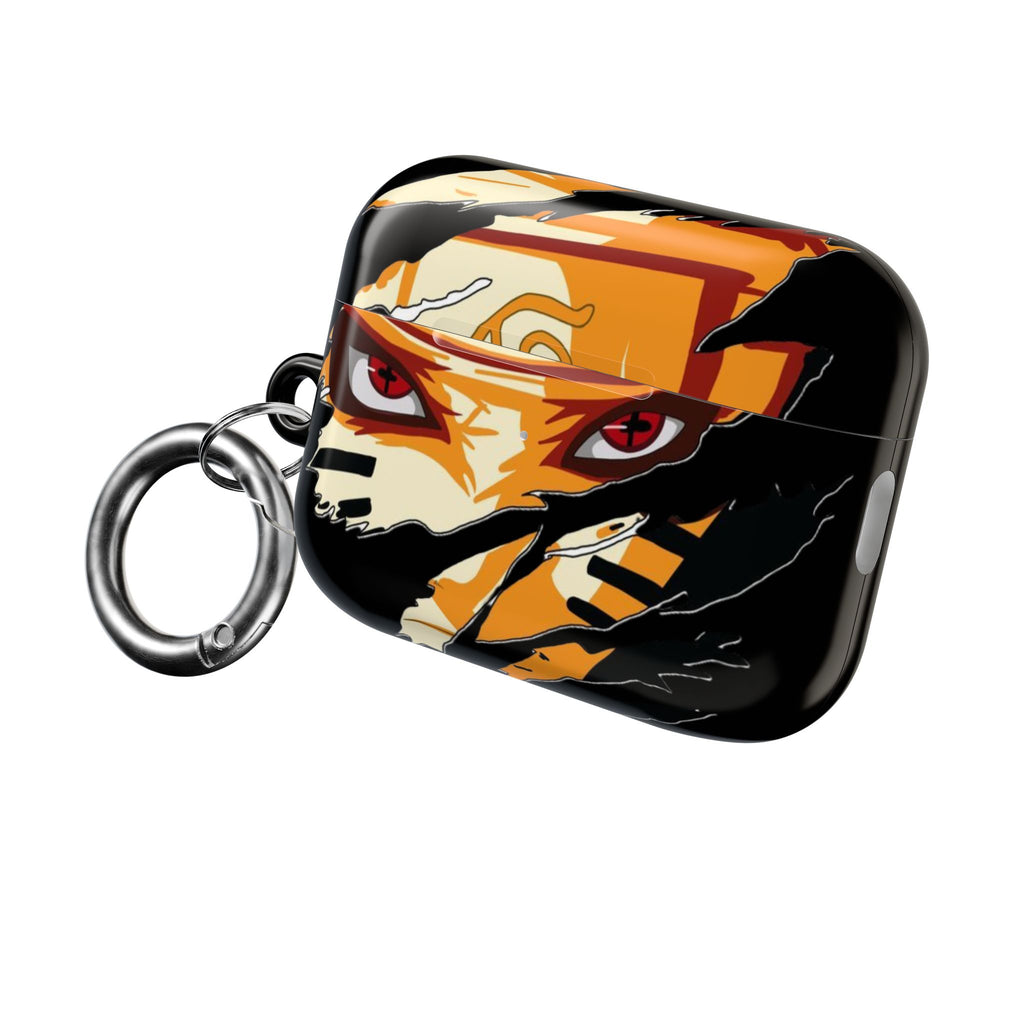 Naruto Nine-Tails Eye AirPod Case – Anime Protective Charging Case