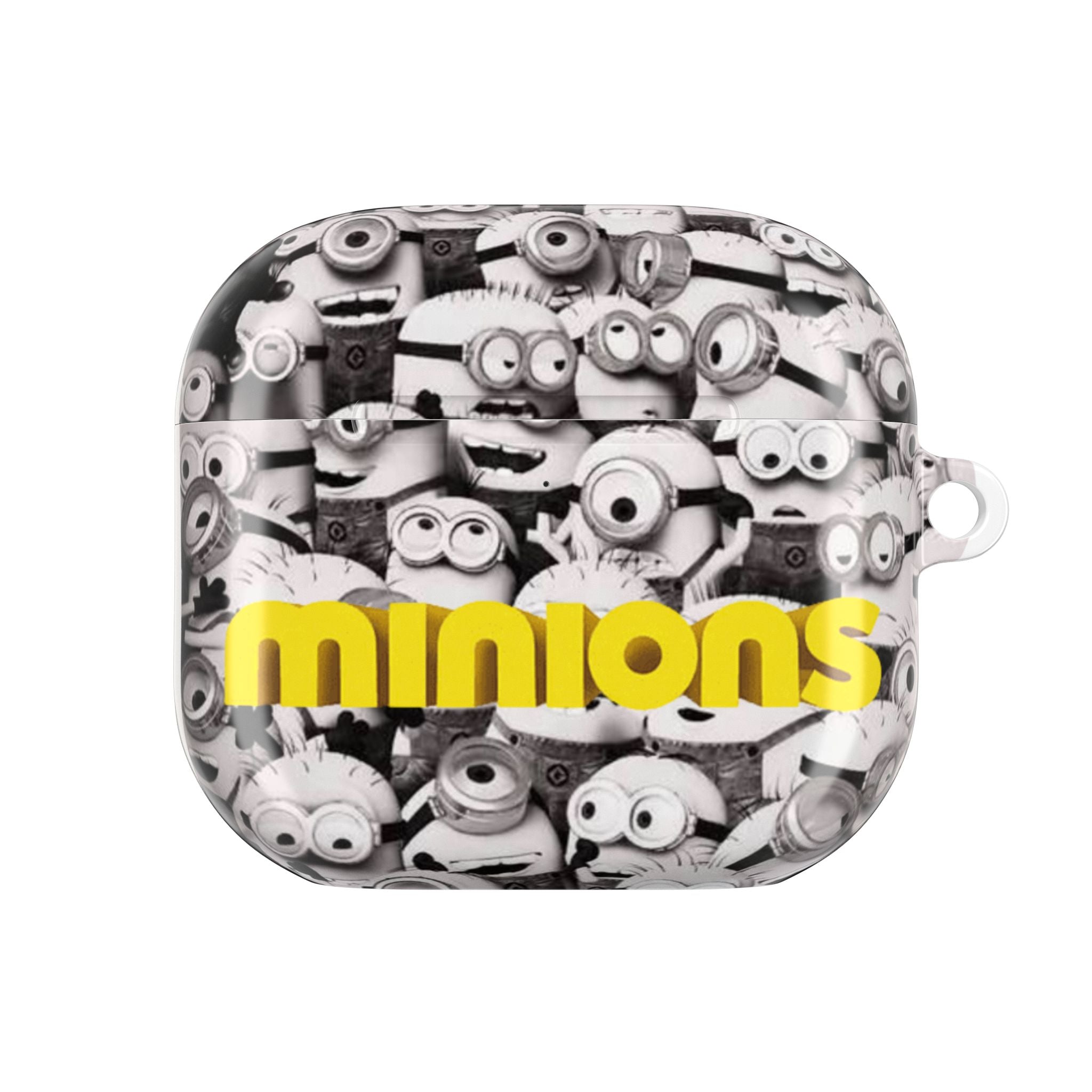 Minions Graphic AirPod Case – Yellow Logo